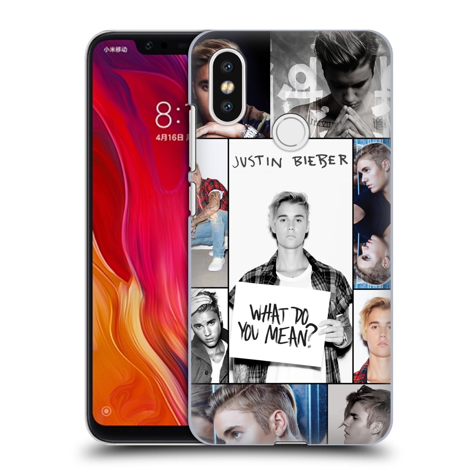 HEAD CASE plastový obal na mobil Xiaomi Mi 8 Justin Bieber foto Purpose malé fotky