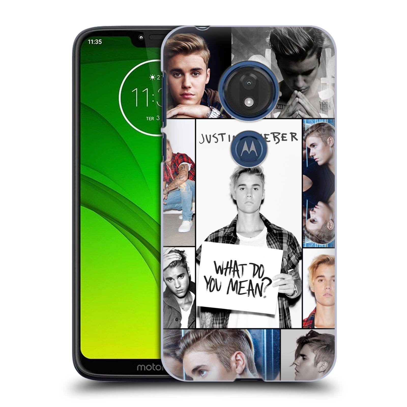 Pouzdro na mobil Motorola Moto G7 Play Justin Bieber foto Purpose malé fotky