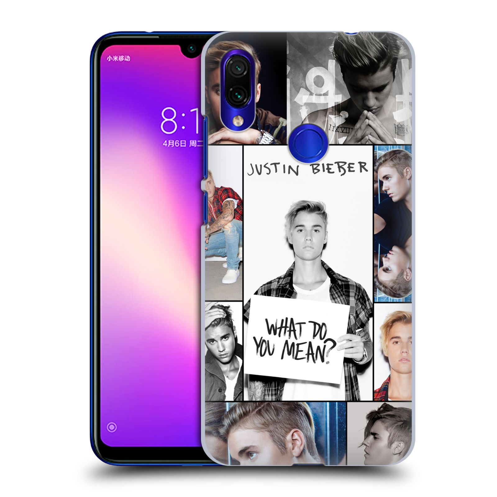Pouzdro na mobil Xiaomi Redmi Note 7 - Head Case - Justin Bieber foto Purpose malé fotky