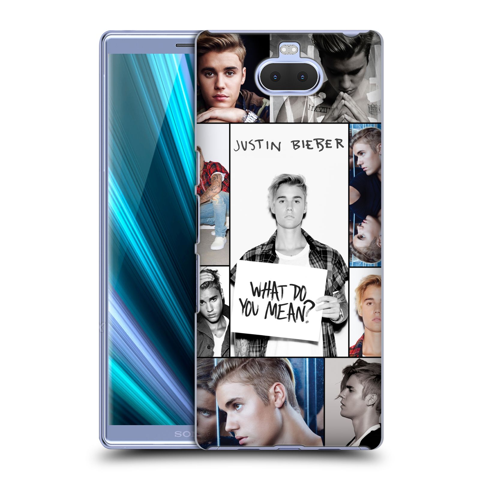 Pouzdro na mobil Sony Xperia 10 - Head Case - Justin Bieber foto Purpose malé fotky