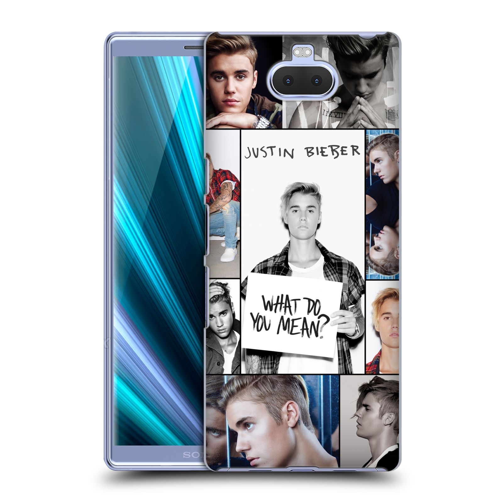 Pouzdro na mobil Sony Xperia 10 Plus - Head Case - Justin Bieber foto Purpose malé fotky