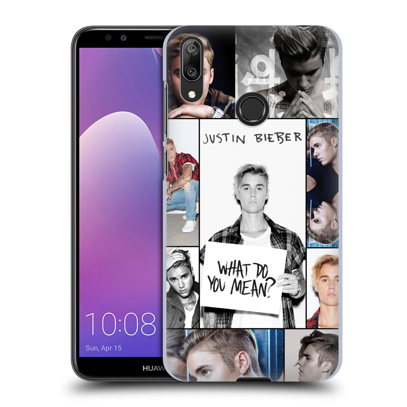 Pouzdro na mobil Huawei Y7 2019 - Head Case - Justin Bieber foto Purpose malé fotky