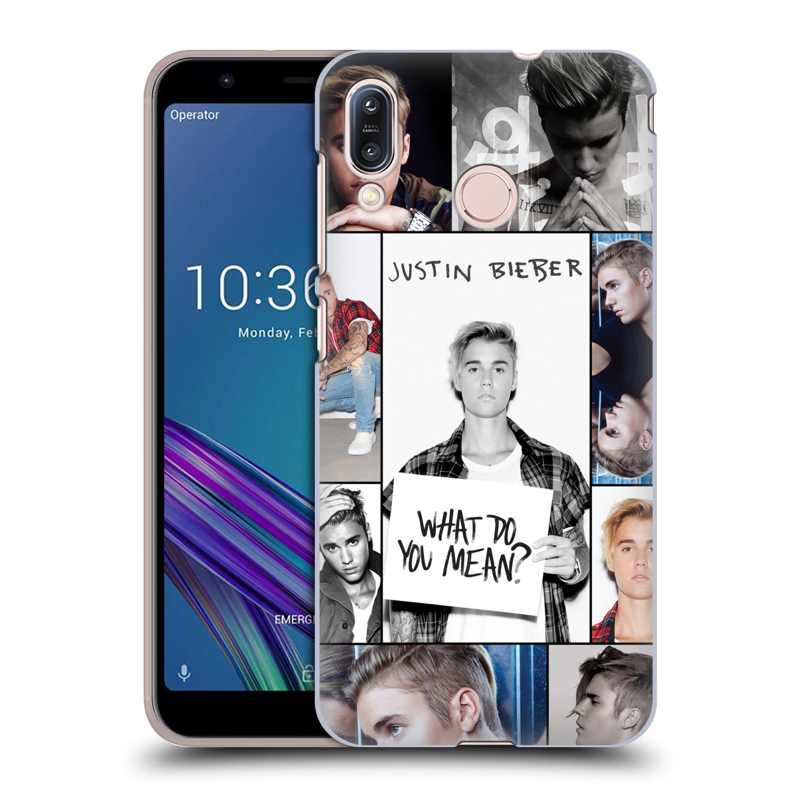 Pouzdro na mobil Asus Zenfone Max M1 (ZB555KL) - HEAD CASE - Justin Bieber foto Purpose malé fotky