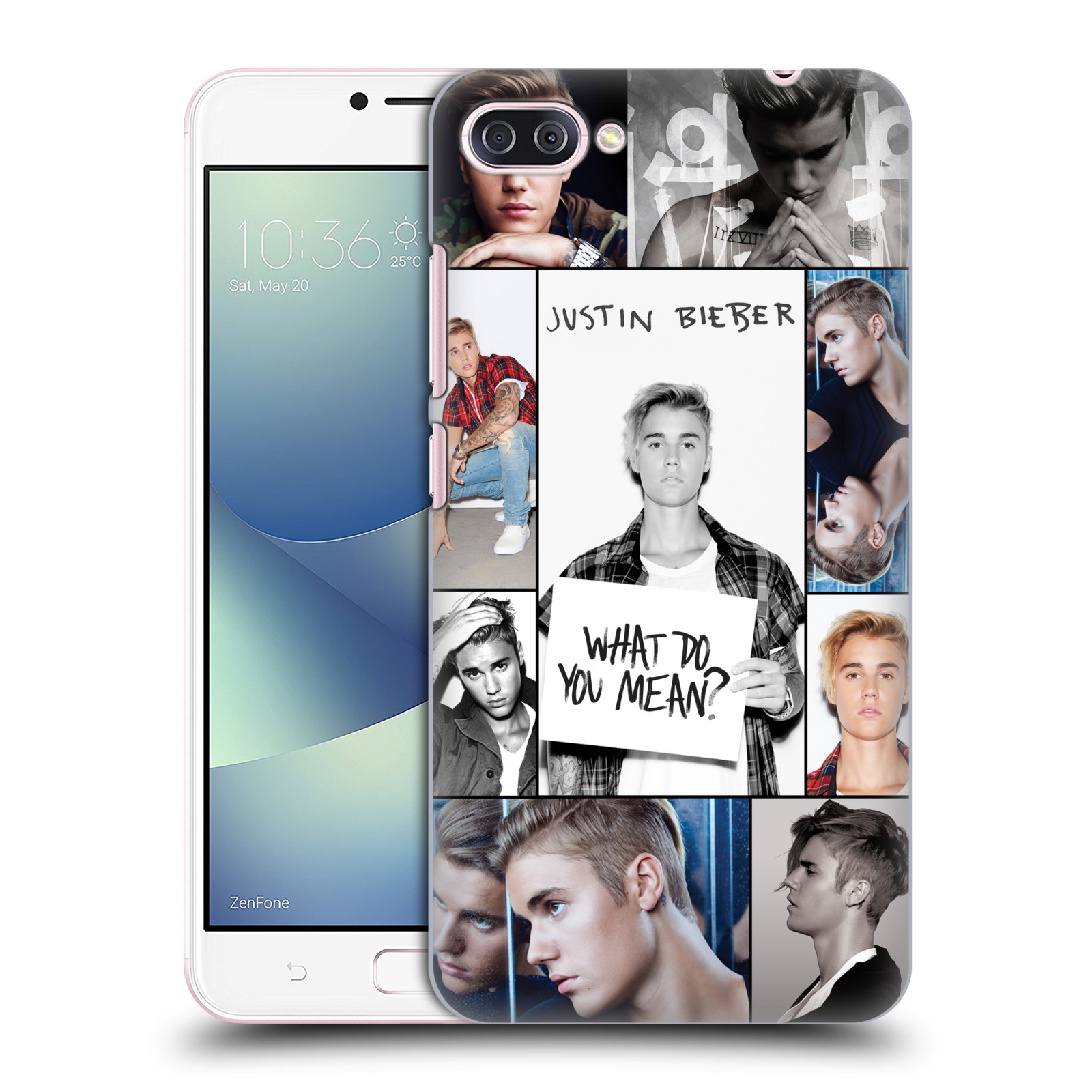 HEAD CASE plastový obal na mobil Asus Zenfone 4 MAX ZC554KL Justin Bieber foto Purpose malé fotky