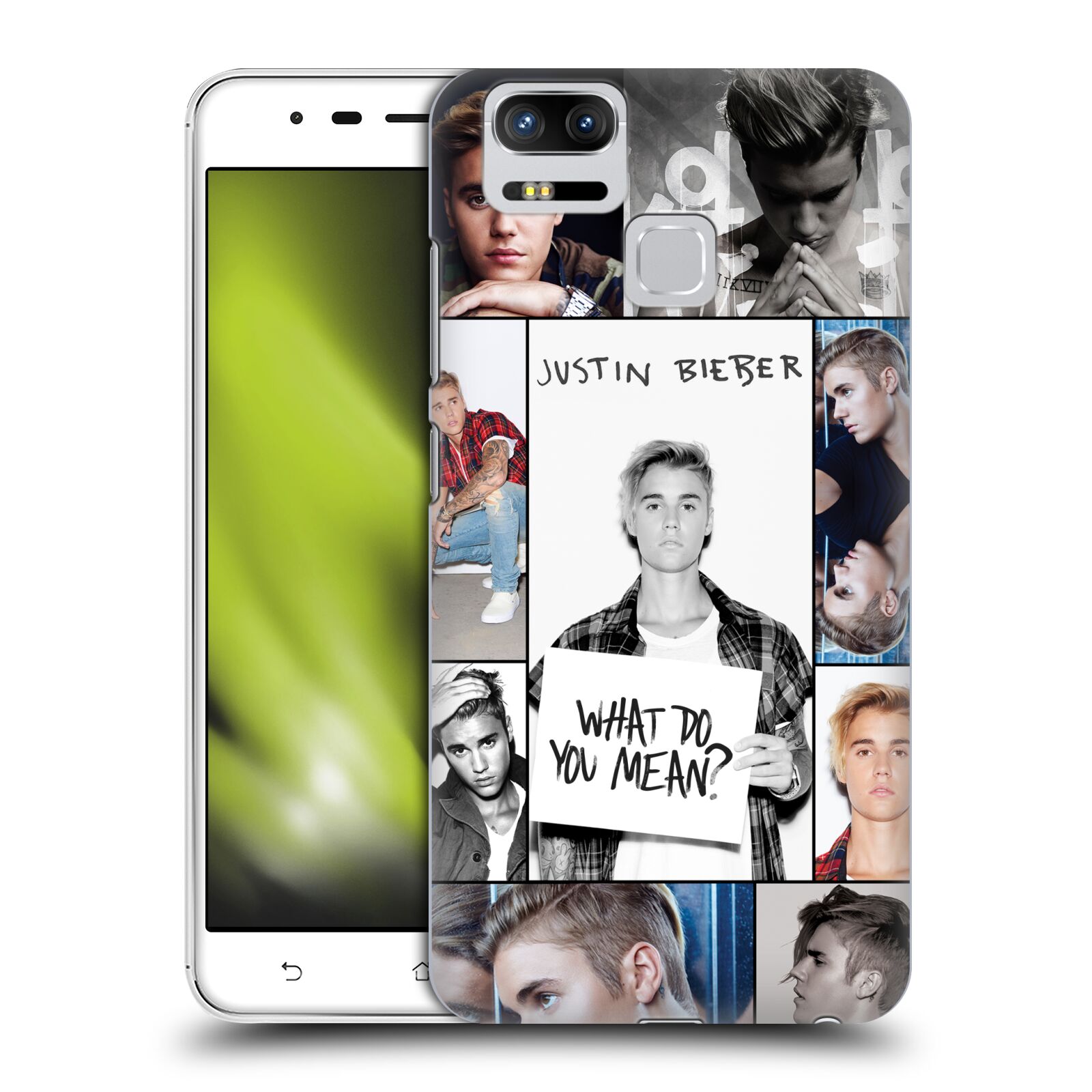 HEAD CASE plastový obal na mobil Asus Zenfone 3 Zoom ZE553KL Justin Bieber foto Purpose malé fotky