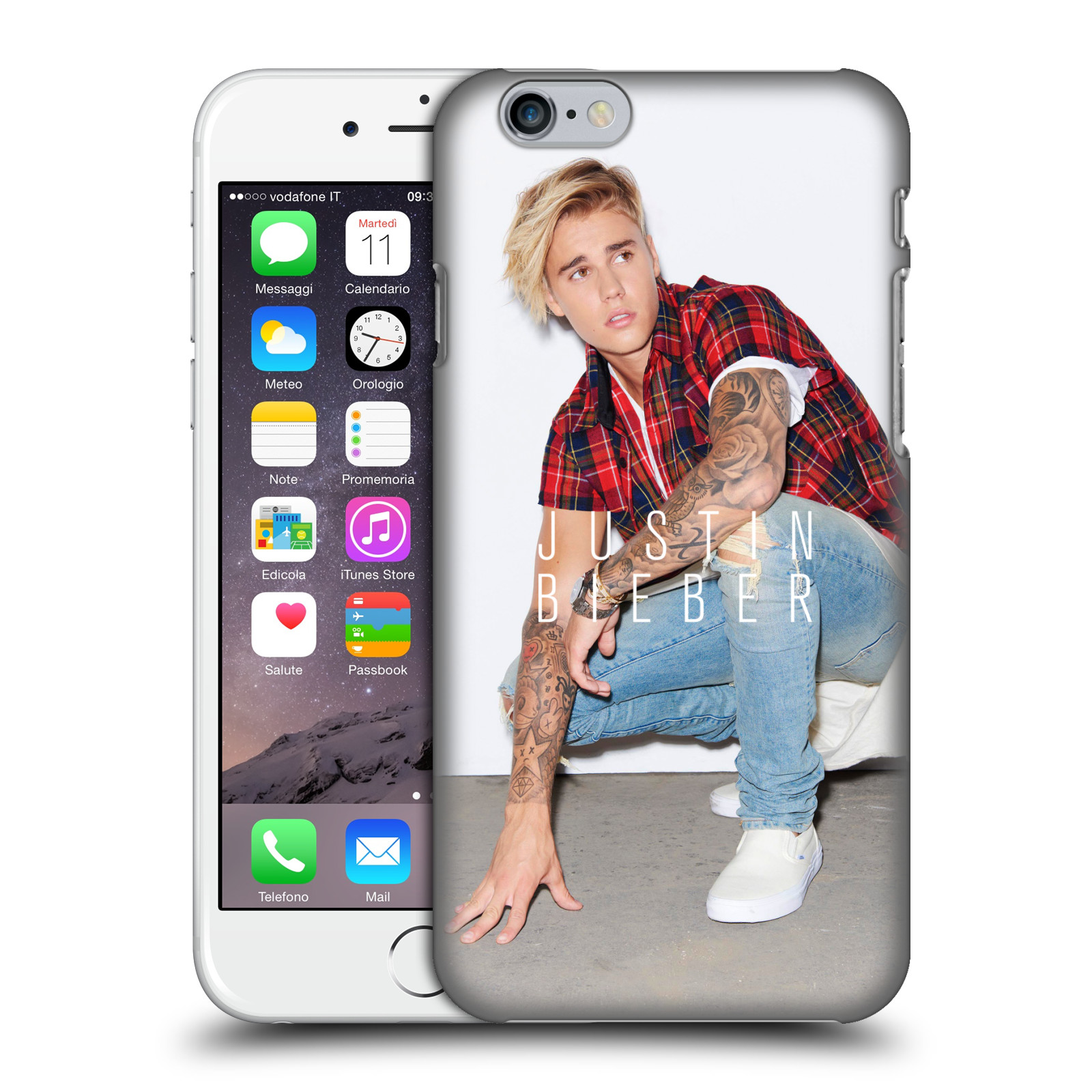 Plastové pouzdro pro mobil Apple Iphone 6/6S Justin Bieber foto Purpose tour kalendář