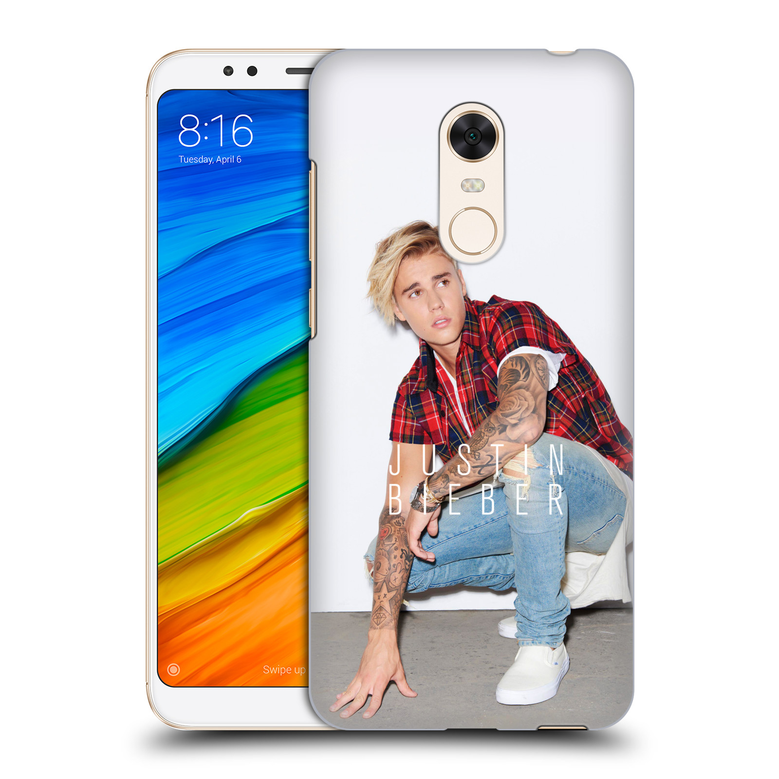 HEAD CASE plastový obal na mobil Xiaomi Redmi 5 PLUS Justin Bieber foto Purpose tour kalendář