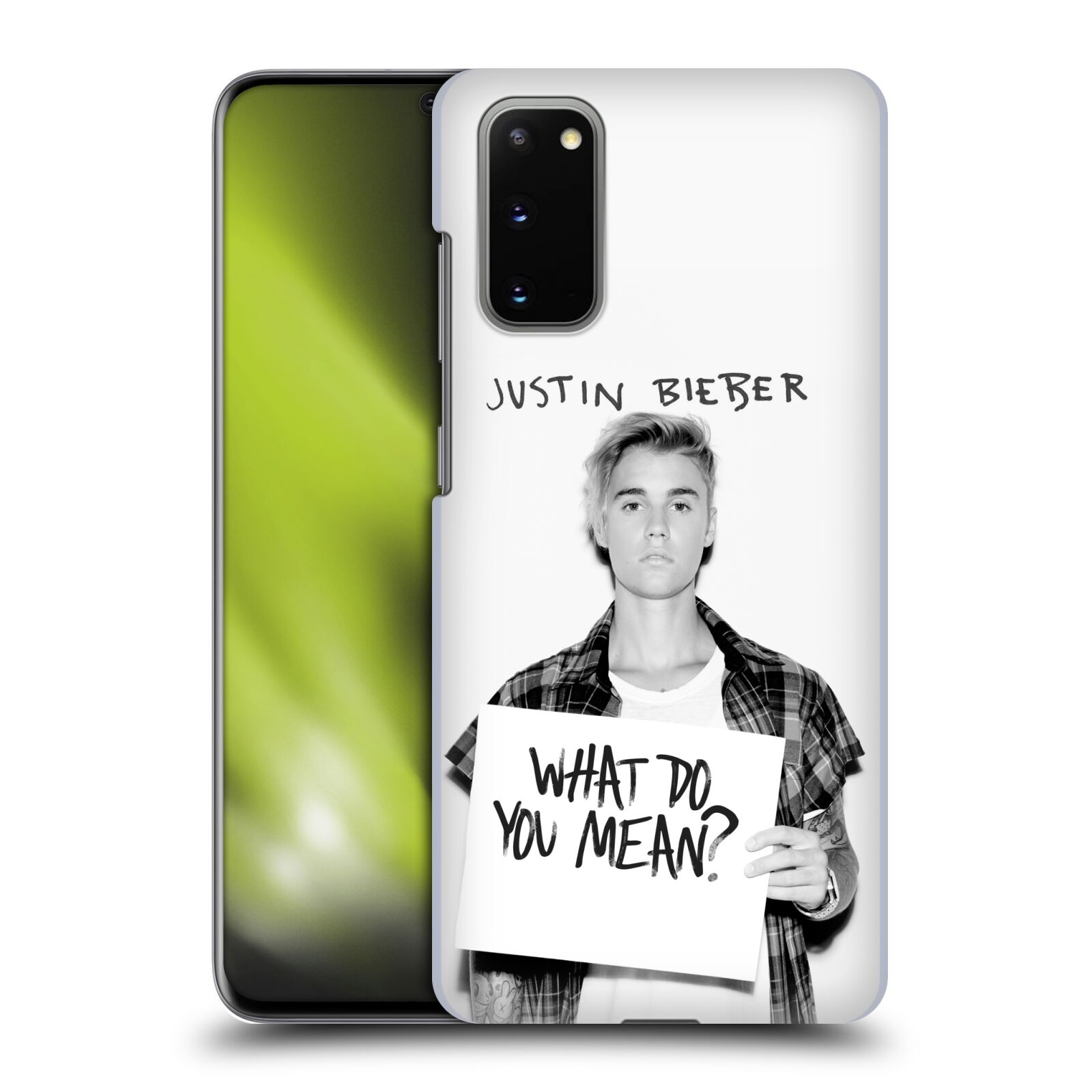 Pouzdro na mobil Samsung Galaxy S20 - HEAD CASE - Justin Bieber foto Purpose What do you mean