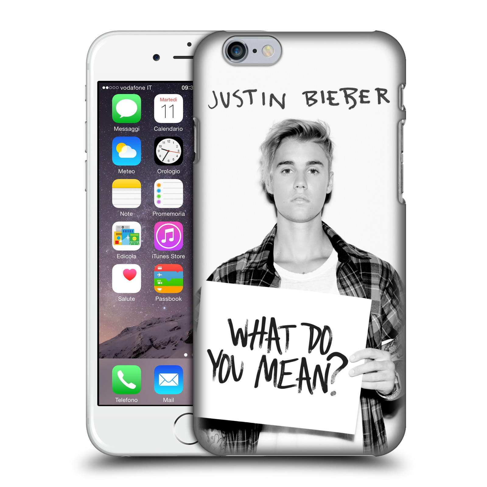 Plastové pouzdro pro mobil Apple Iphone 6/6S Justin Bieber foto Purpose What do you mean