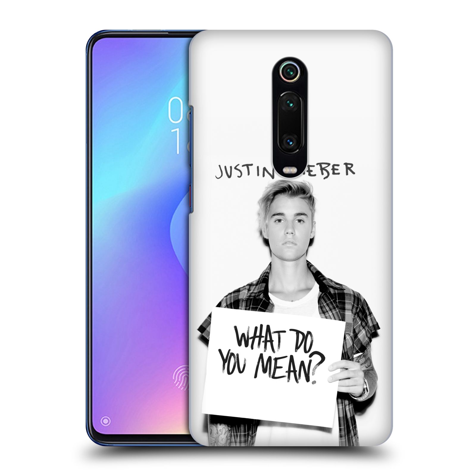 Pouzdro na mobil Xiaomi Mi 9T PRO - HEAD CASE - Justin Bieber foto Purpose What do you mean