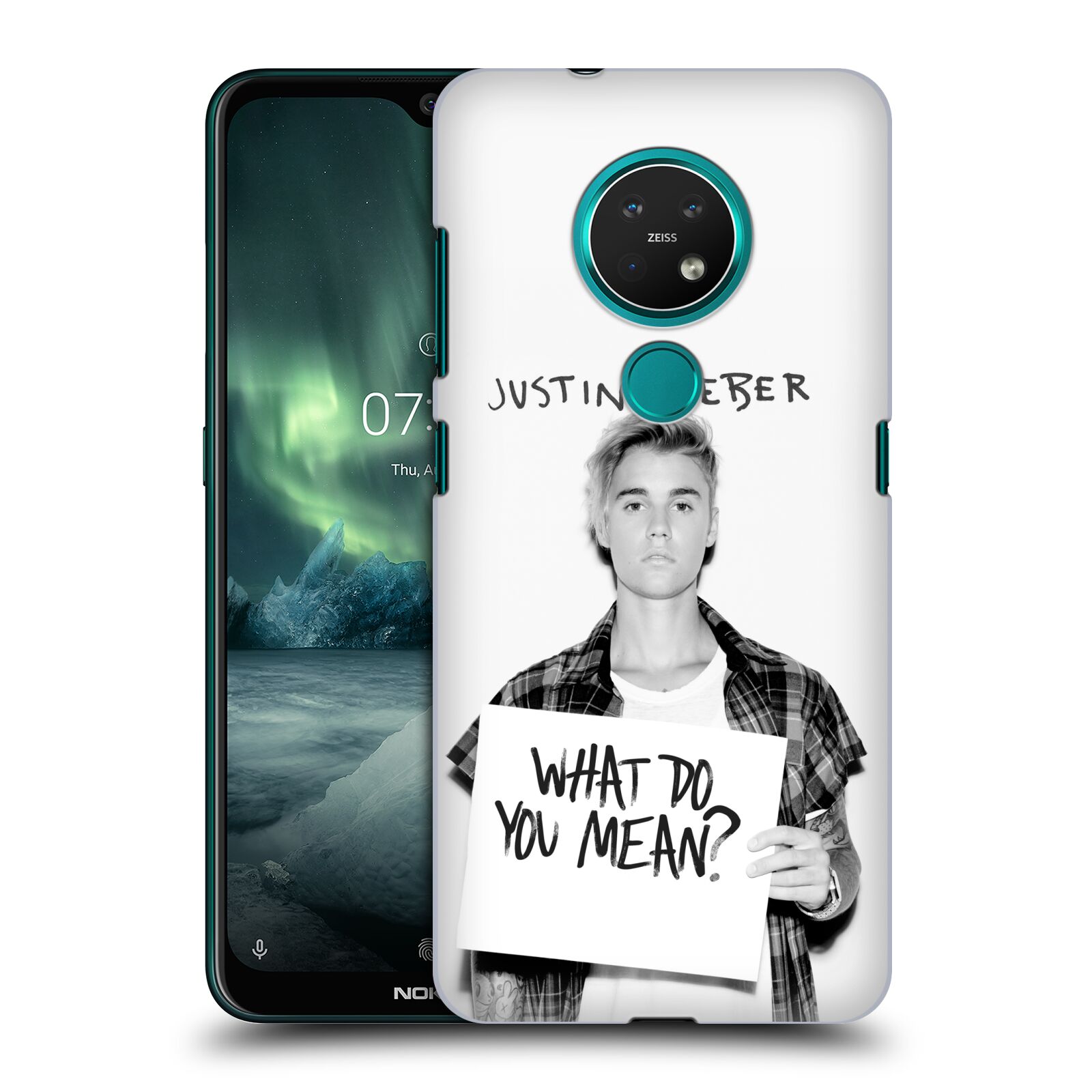 Pouzdro na mobil NOKIA 7.2 - HEAD CASE - Justin Bieber foto Purpose What do you mean