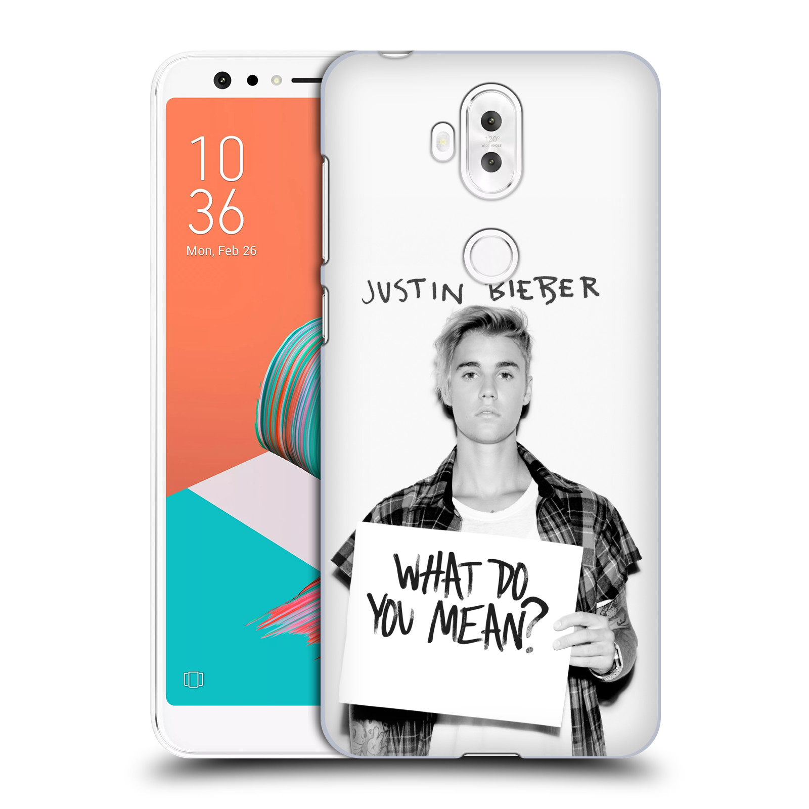 HEAD CASE plastový obal na mobil Asus Zenfone 5 LITE ZC600KL Justin Bieber foto Purpose What do you mean
