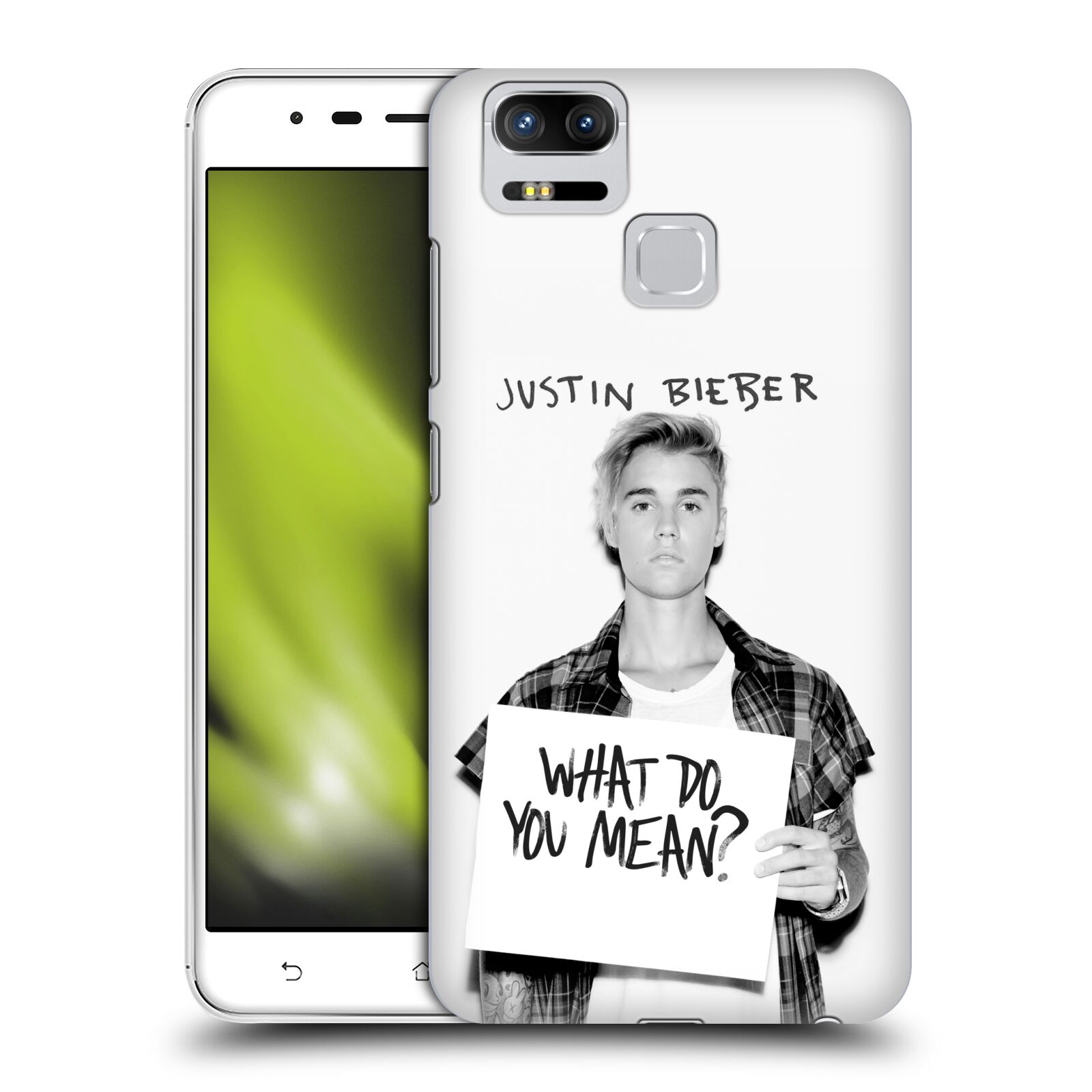 HEAD CASE plastový obal na mobil Asus Zenfone 3 Zoom ZE553KL Justin Bieber foto Purpose What do you mean