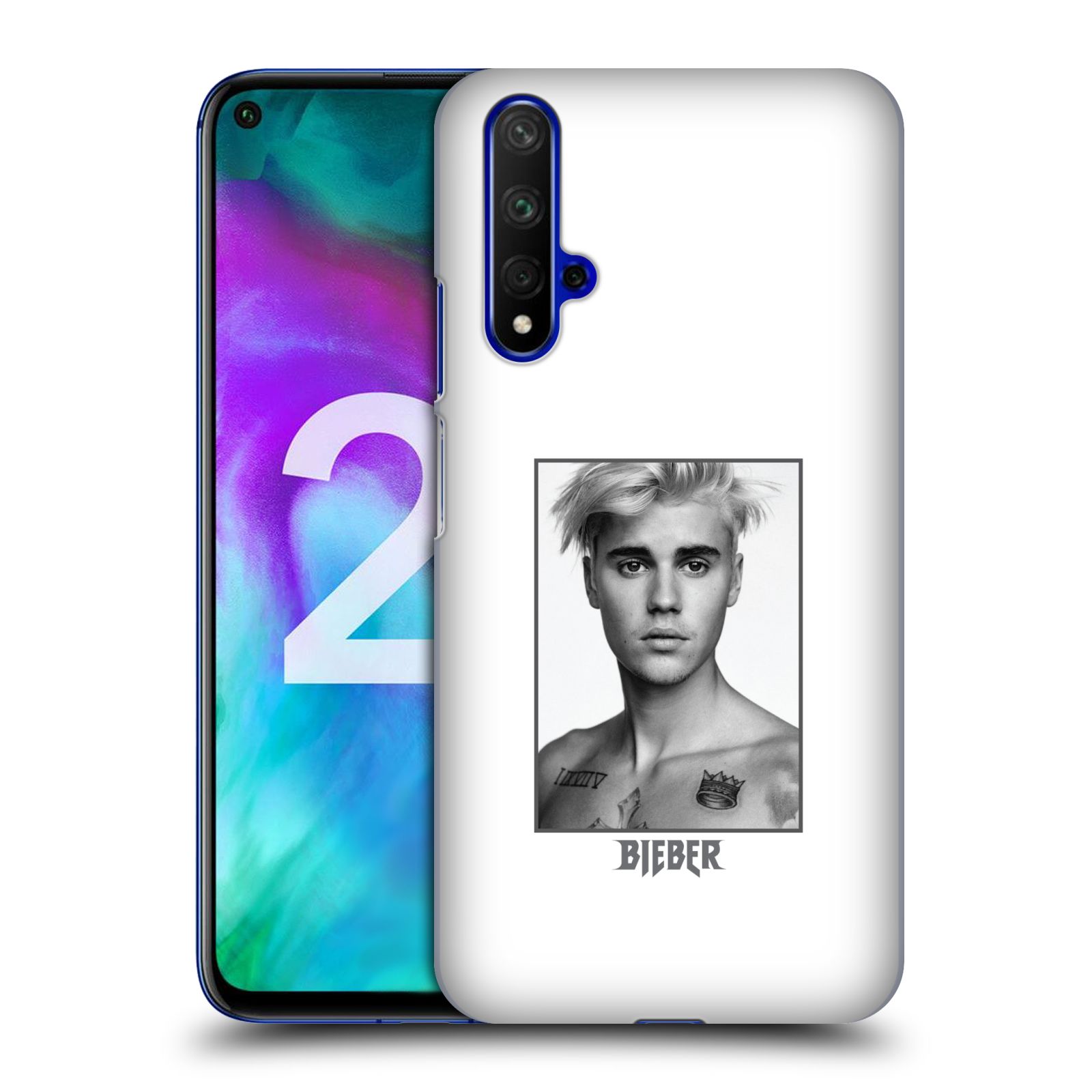 Pouzdro na mobil Honor 20 - HEAD CASE - Justin Bieber foto Purpose tour