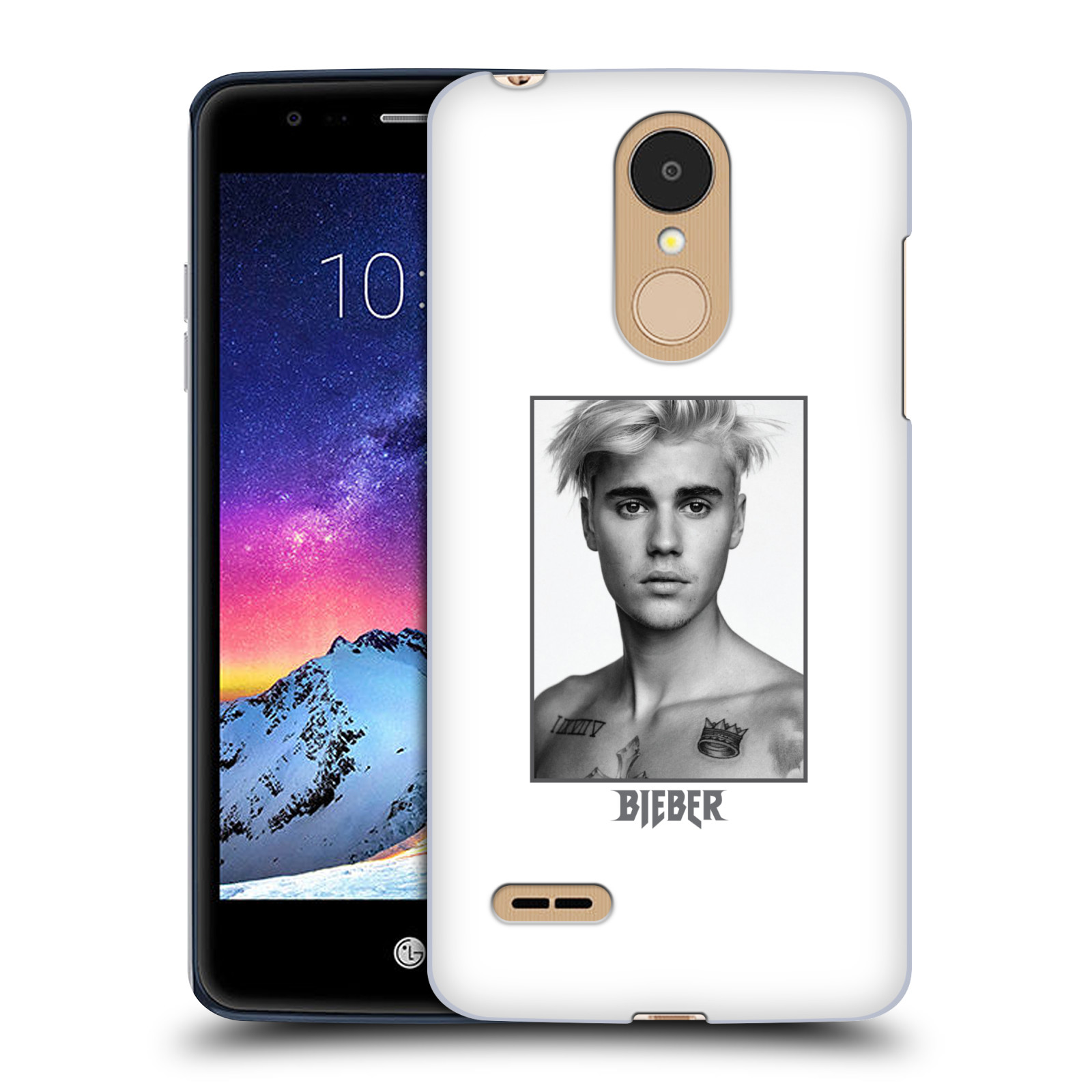 HEAD CASE plastový obal na mobil LG K9 / K8 2018 Justin Bieber foto Purpose tour