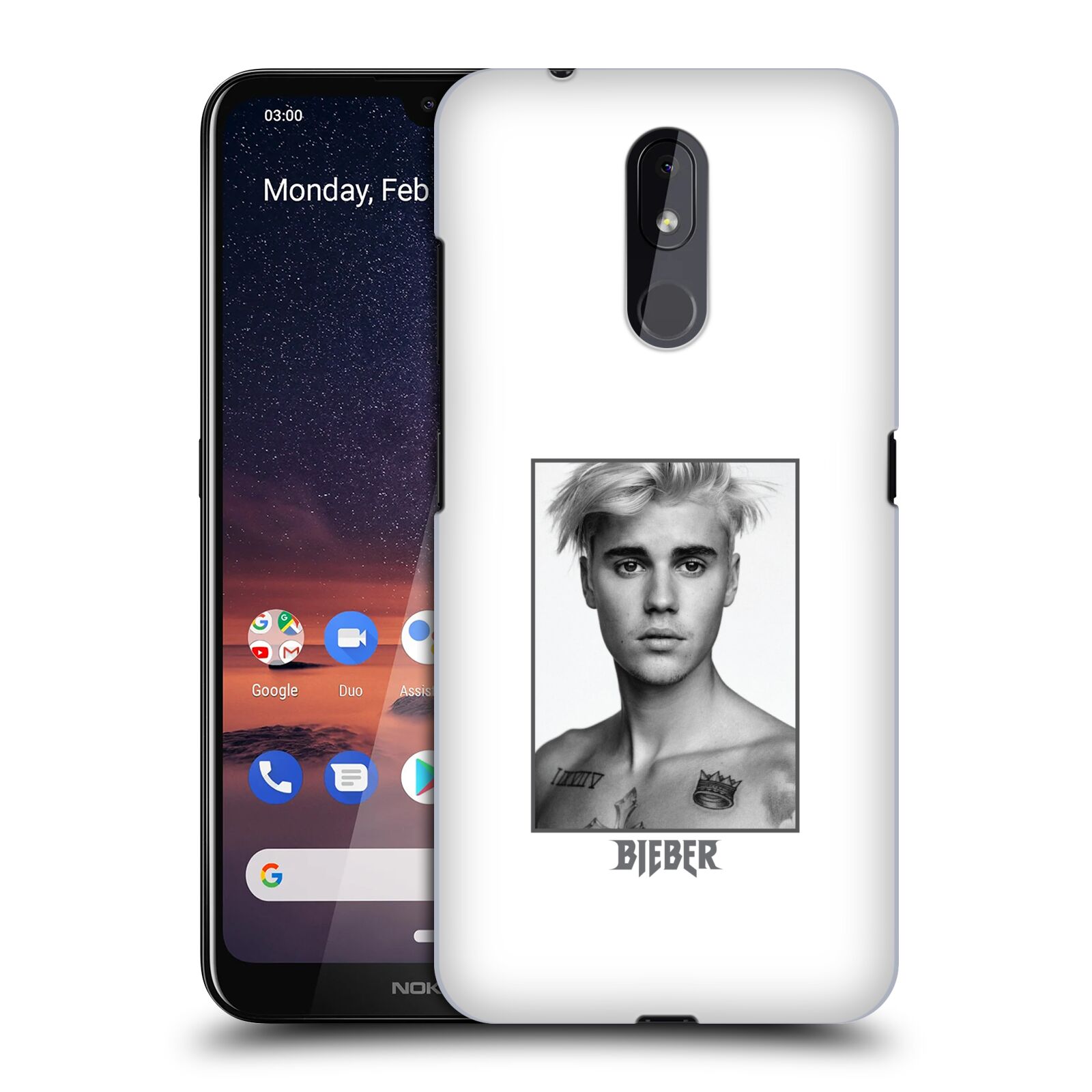 Pouzdro na mobil Nokia 3.2 - HEAD CASE - Justin Bieber foto Purpose tour