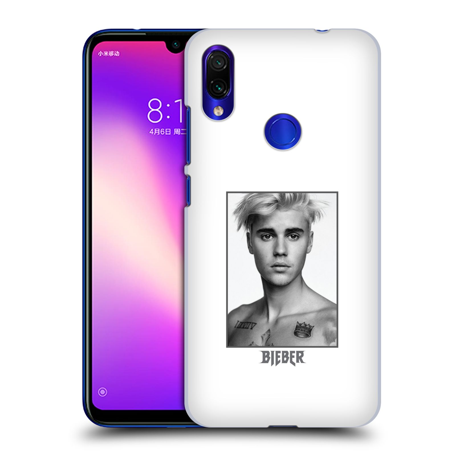 Pouzdro na mobil Xiaomi Redmi Note 7 - Head Case - Justin Bieber foto Purpose tour