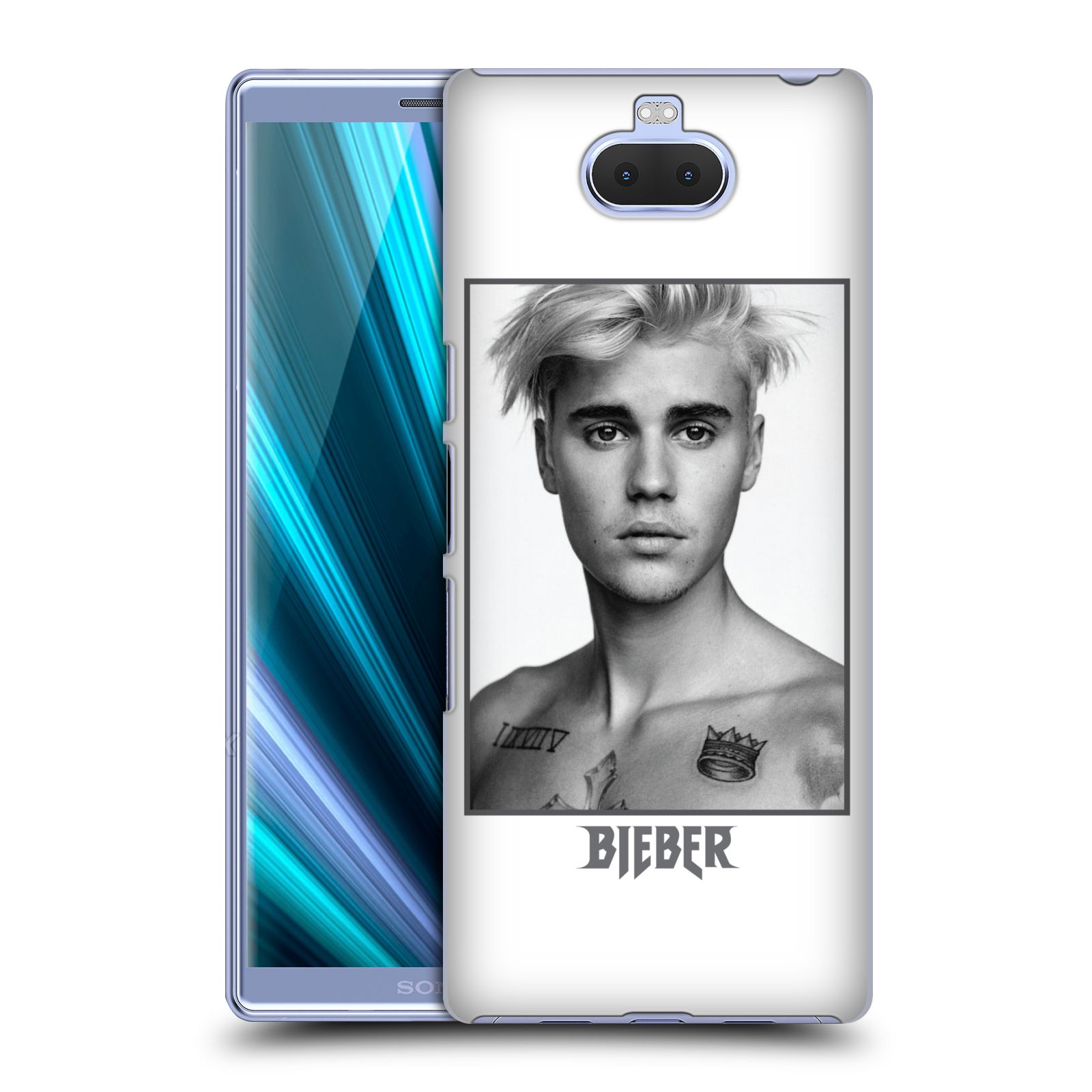 Pouzdro na mobil Sony Xperia 10 - Head Case - Justin Bieber foto Purpose tour