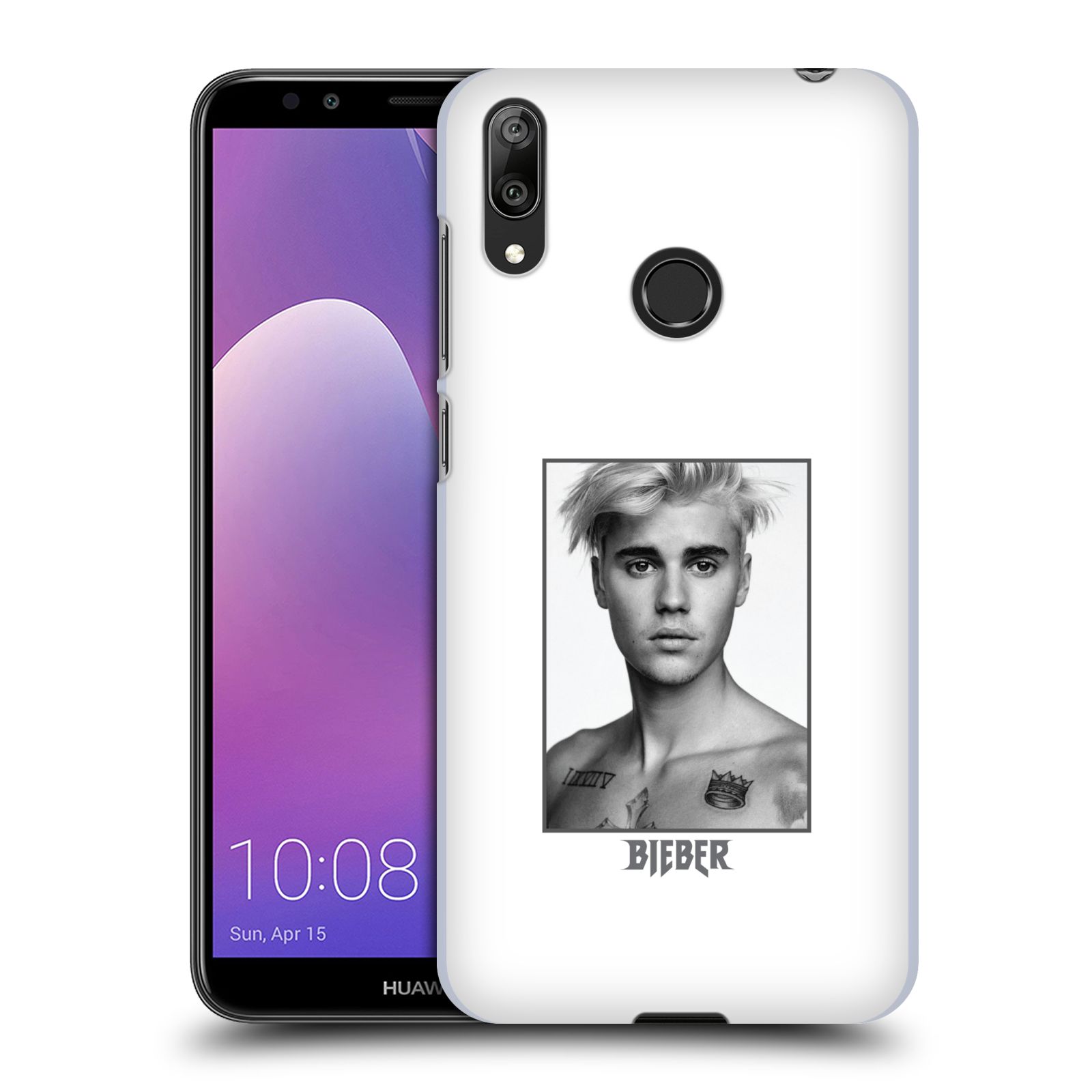 Pouzdro na mobil Huawei Y7 2019 - Head Case - Justin Bieber foto Purpose tour