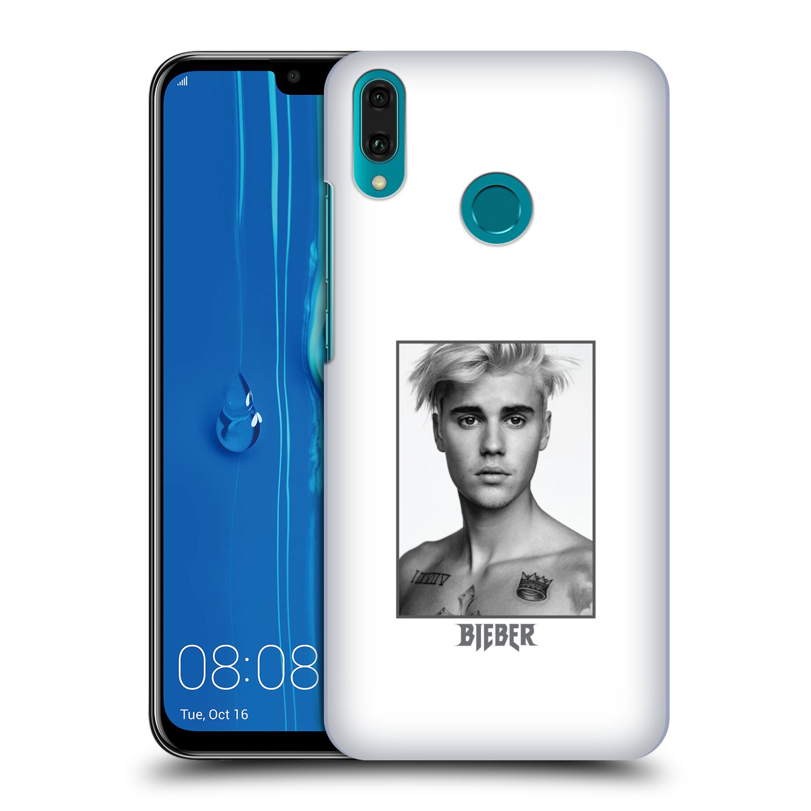 Pouzdro na mobil Huawei Y9 2019 - HEAD CASE - Justin Bieber foto Purpose tour