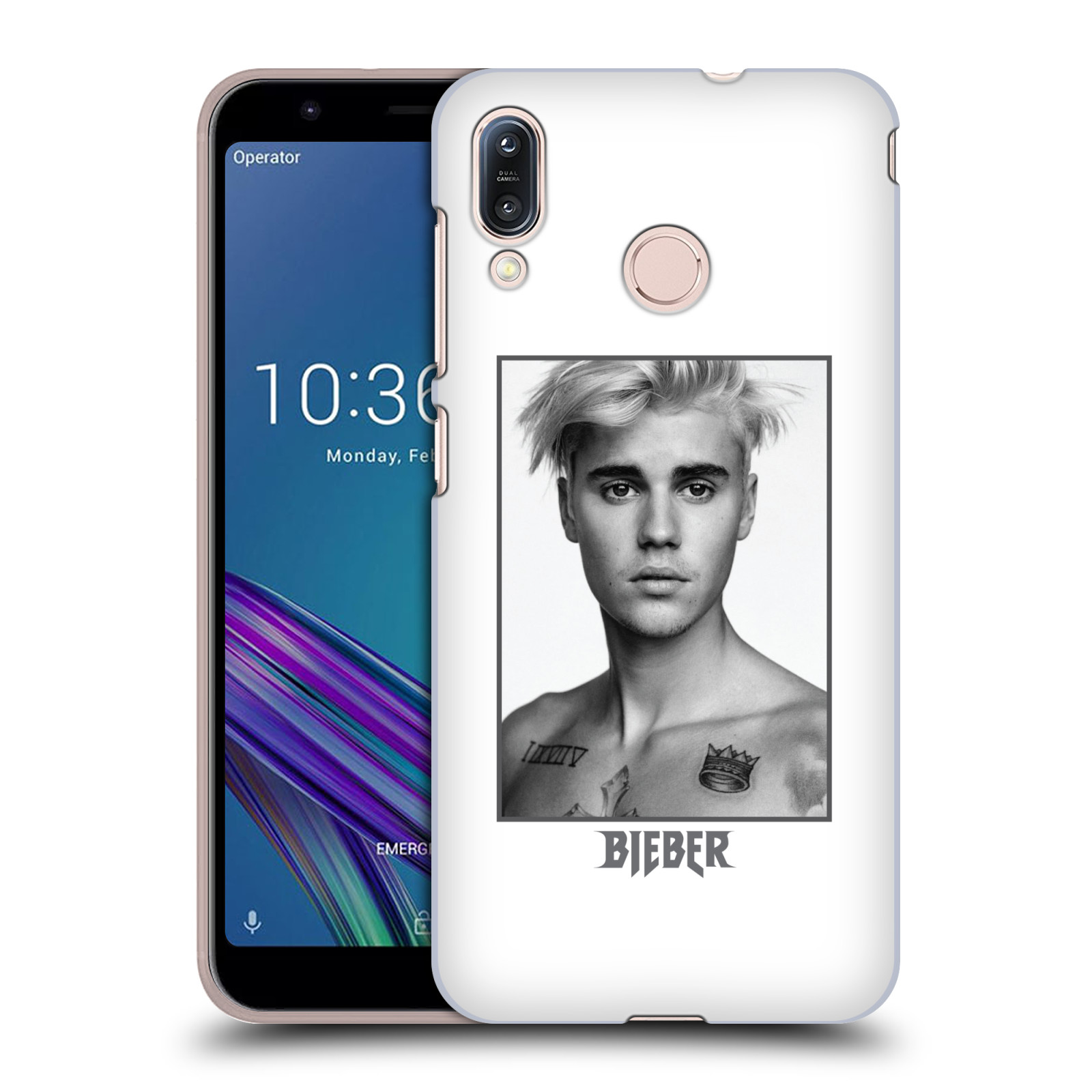 Pouzdro na mobil Asus Zenfone Max M1 (ZB555KL) - HEAD CASE - Justin Bieber foto Purpose tour