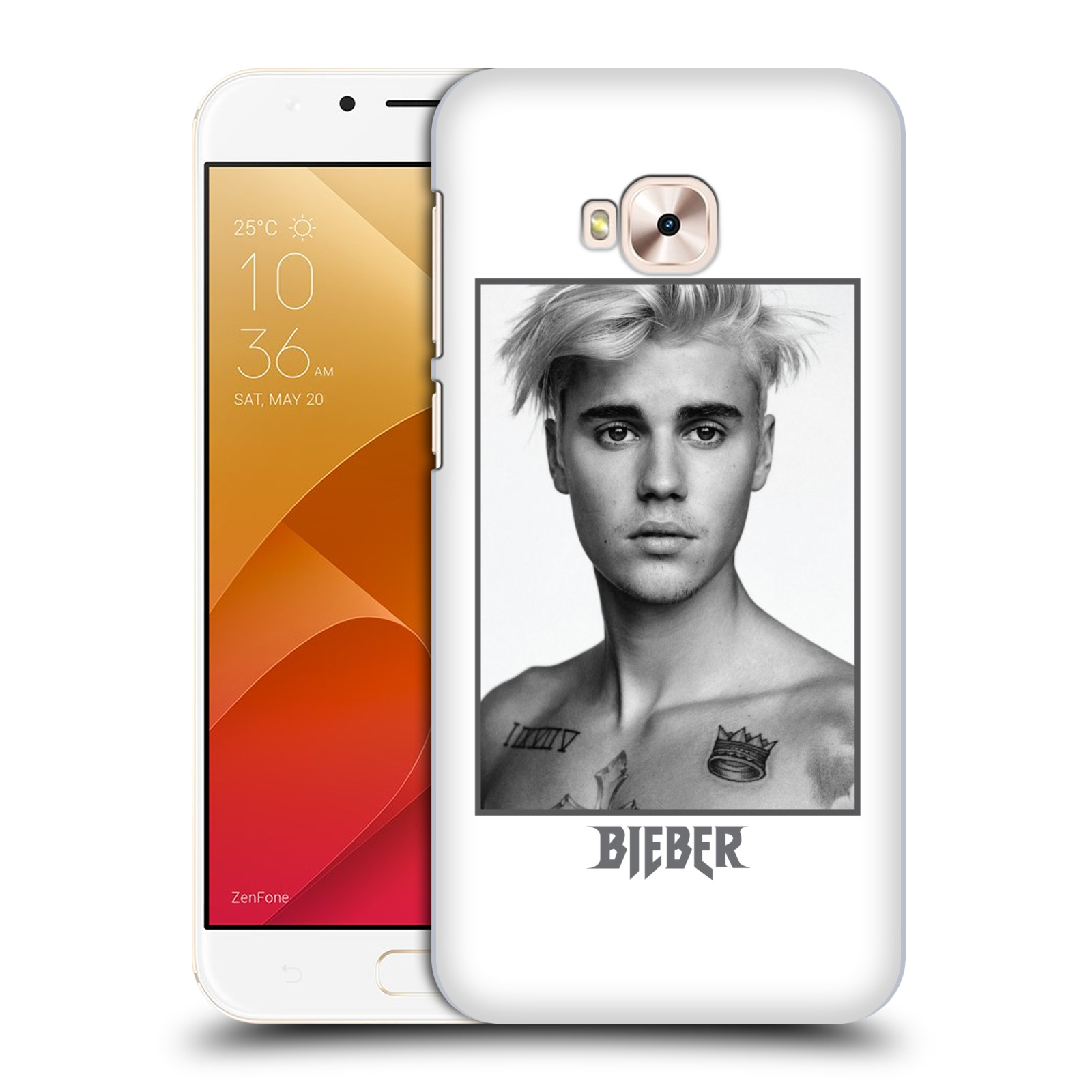 HEAD CASE plastový obal na mobil Asus Zenfone 4 Selfie Pro ZD552KL Justin Bieber foto Purpose tour
