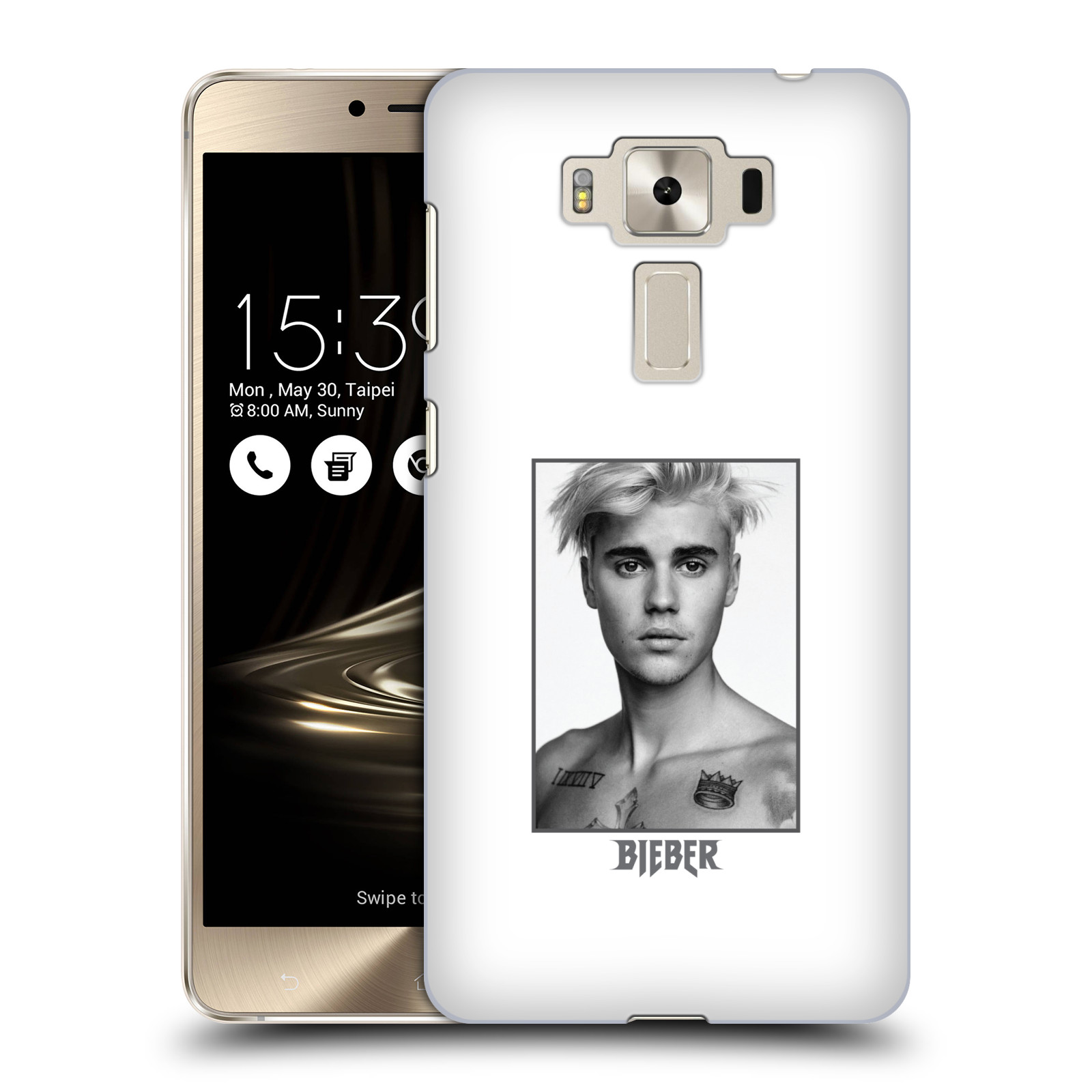 HEAD CASE plastový obal na mobil Asus Zenfone 3 DELUXE ZS550KL Justin Bieber foto Purpose tour