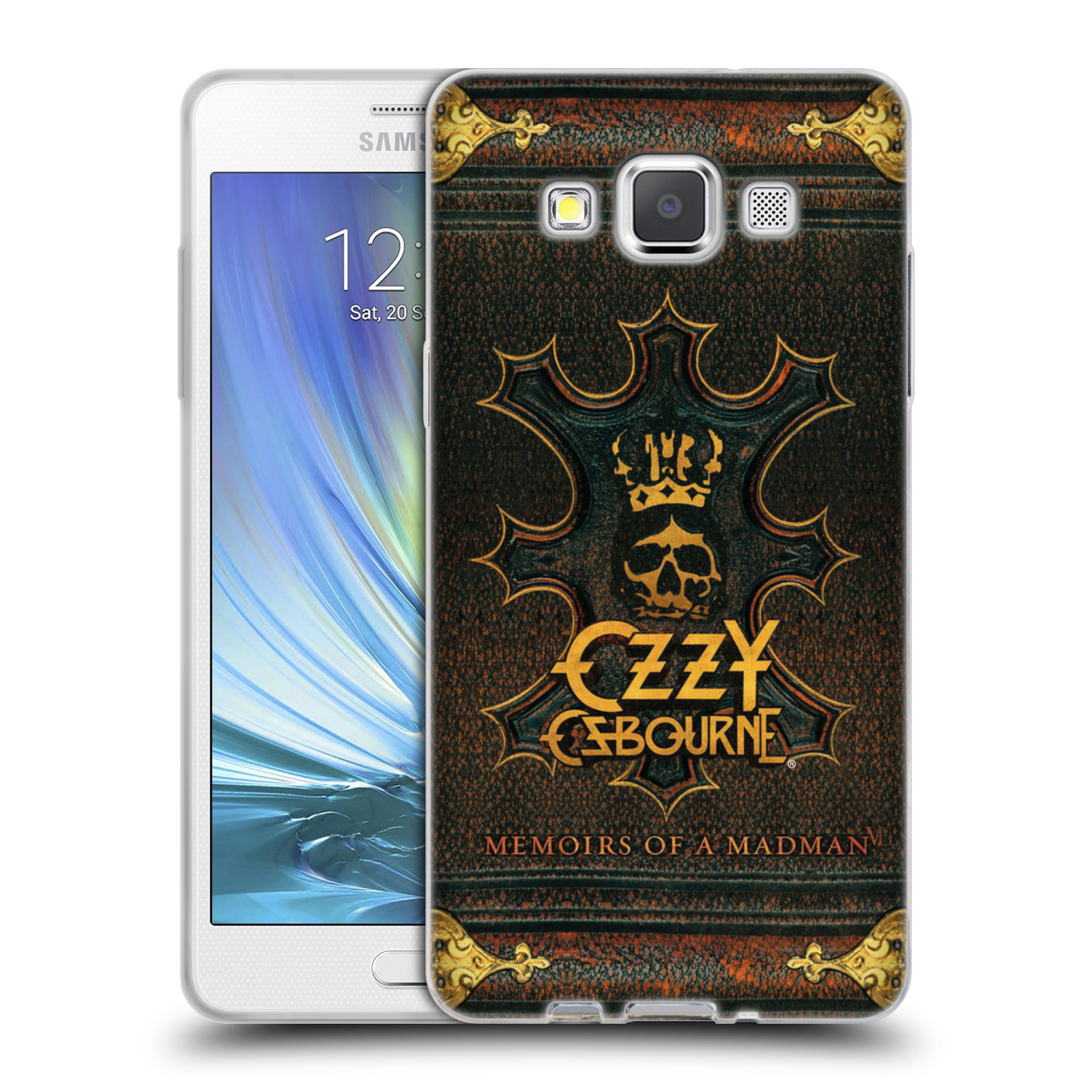 HEAD CASE silikonový obal na mobil Samsung Galaxy A5 (A500) zpěvák Ozzy Osbourne koruna