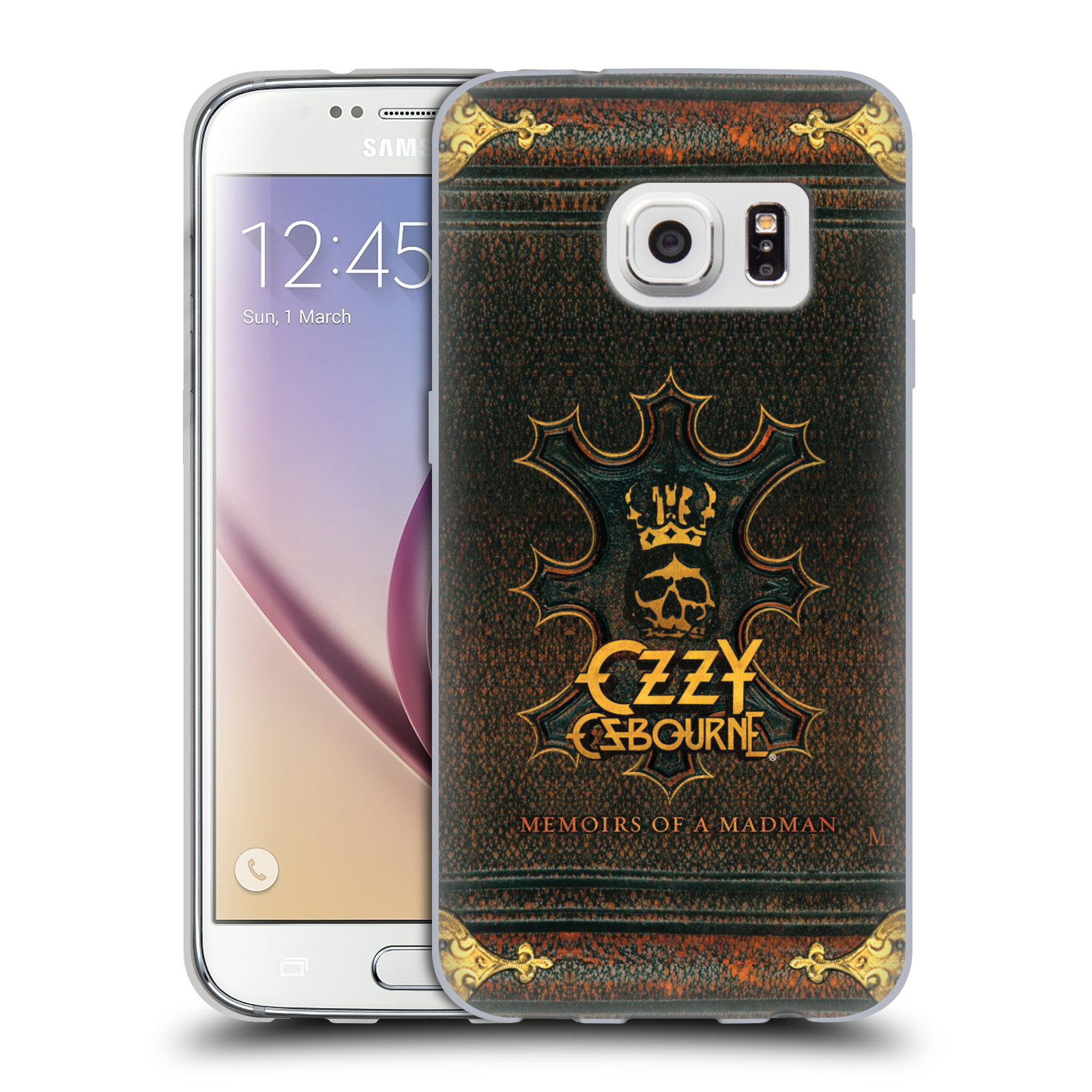 HEAD CASE silikonový obal na mobil Samsung Galaxy S7 zpěvák Ozzy Osbourne koruna
