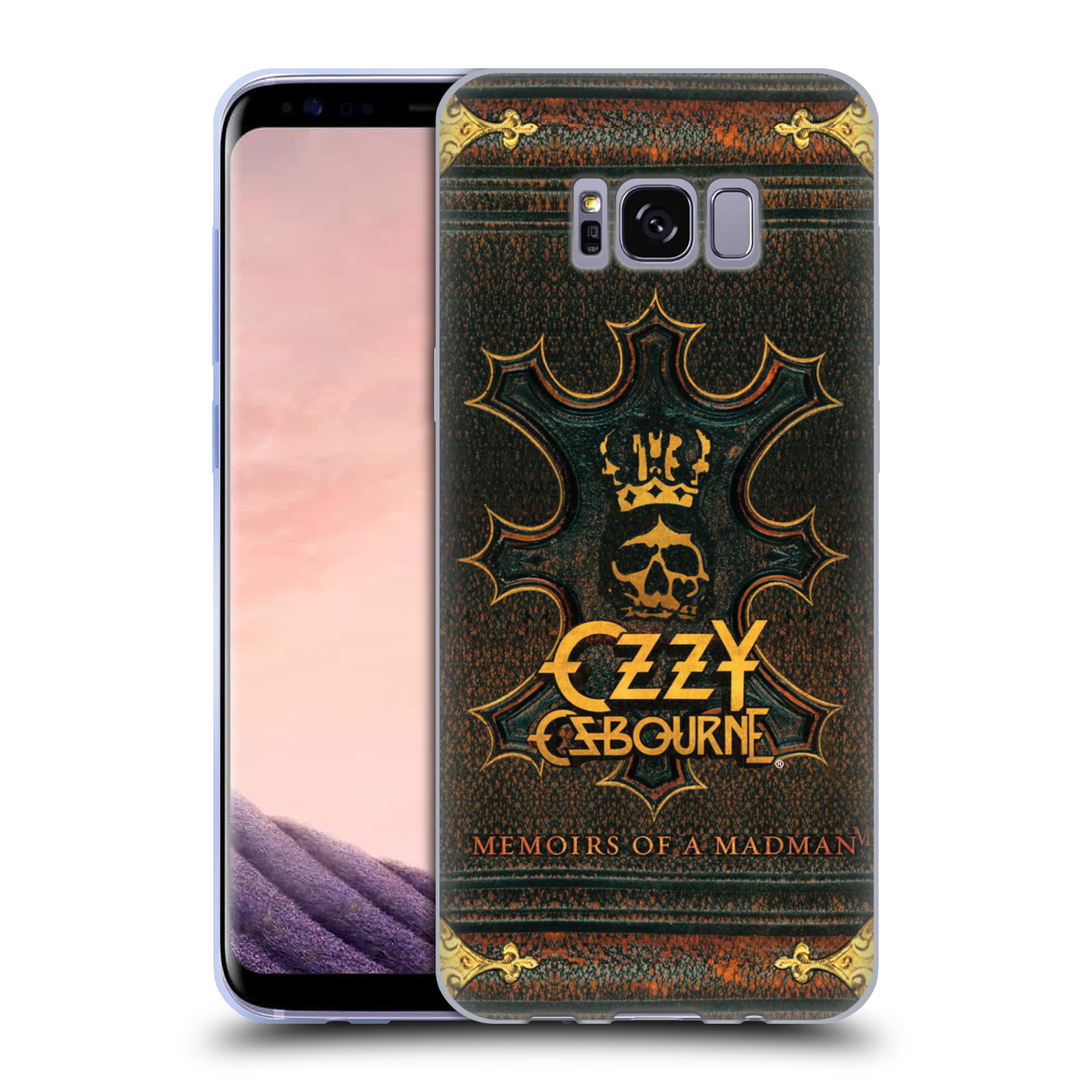 HEAD CASE silikonový obal na mobil Samsung Galaxy S8 zpěvák Ozzy Osbourne koruna