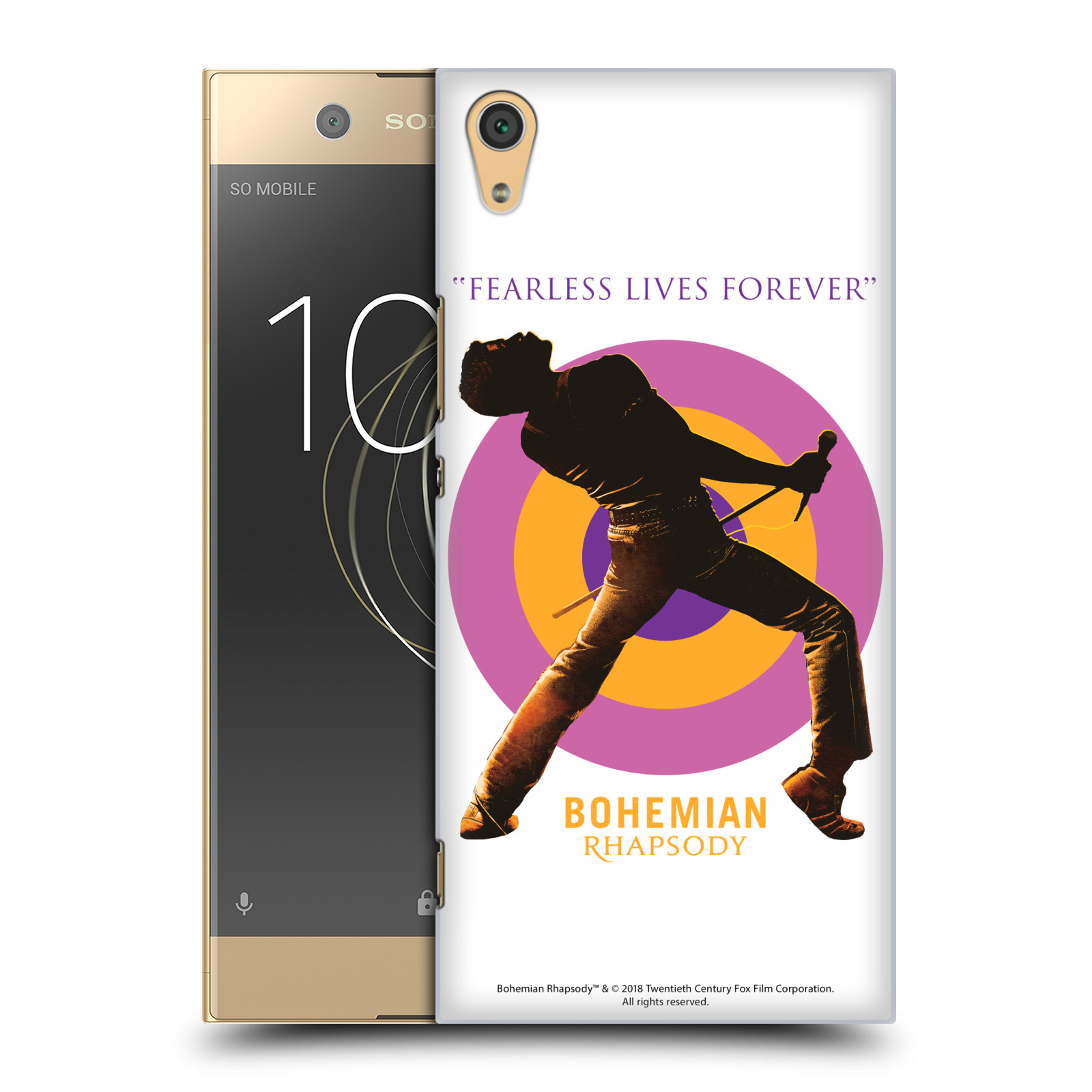 Pouzdro na mobil Sony Xperia XA1 ULTRA Filmový motiv Bohemian Rhapsody Queen silueta