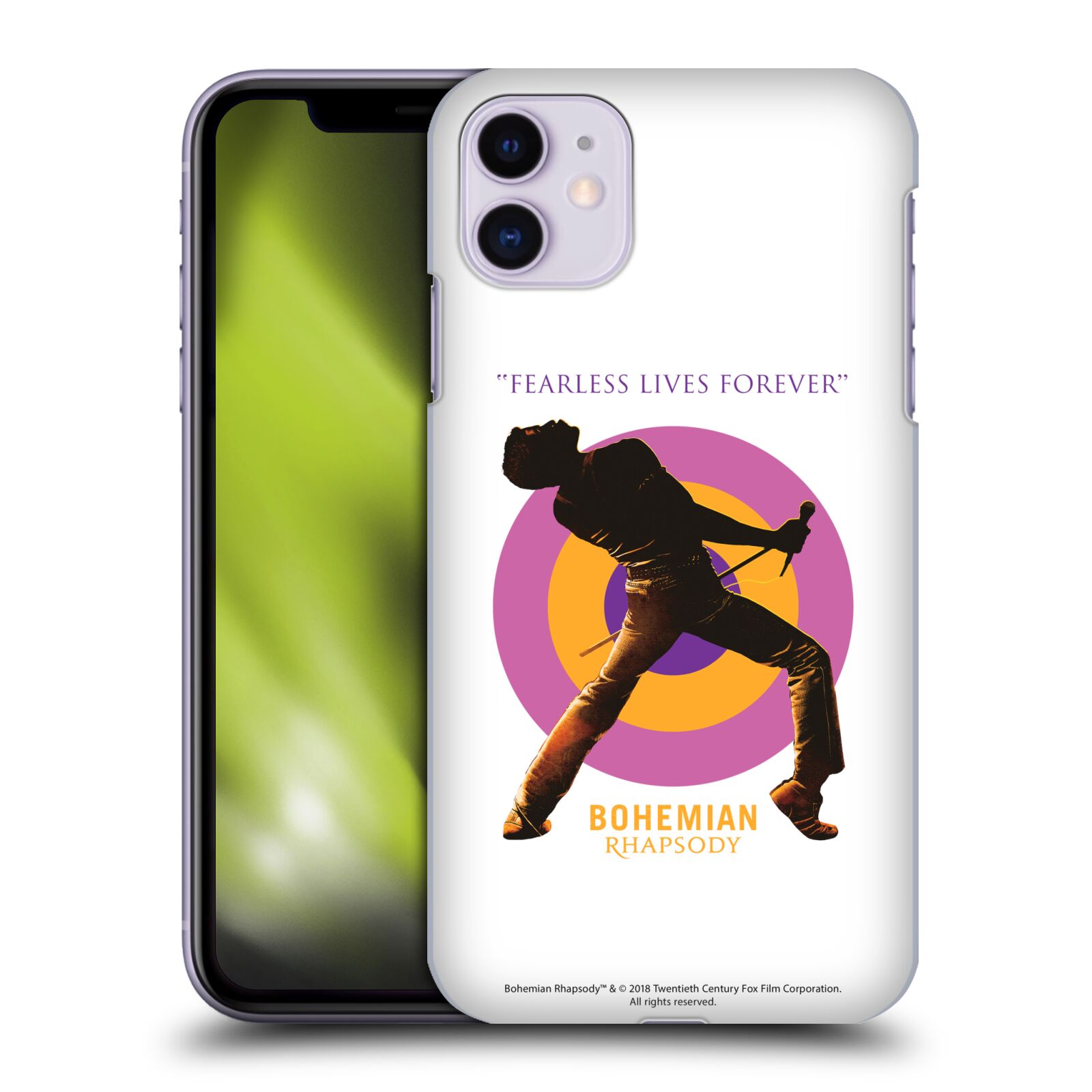 Zadní obal pro mobil Apple Iphone 11 - HEAD CASE - Bohemian Rhapsody - Silueta