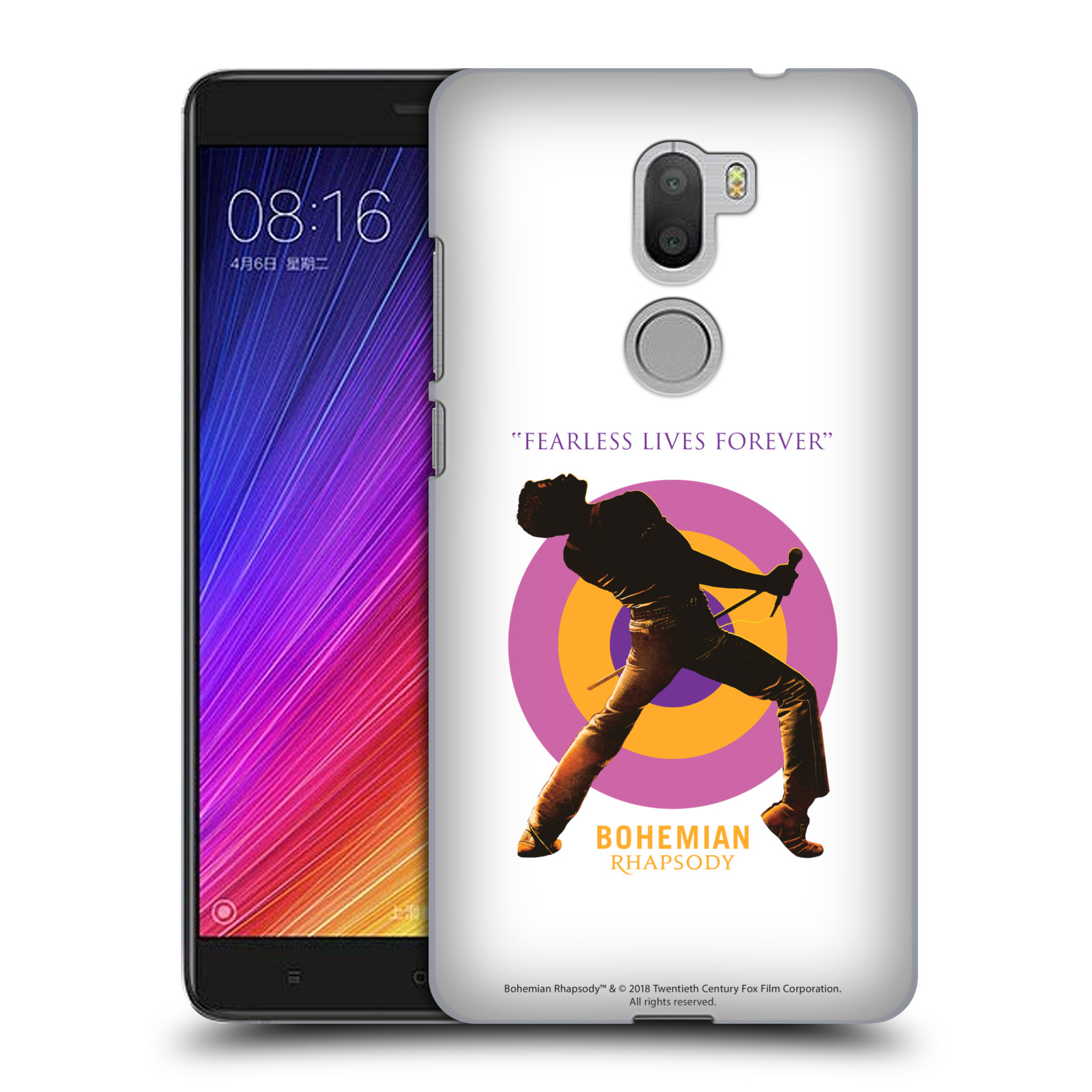Pouzdro na mobil Xiaomi Mi5s PLUS Filmový motiv Bohemian Rhapsody Queen silueta