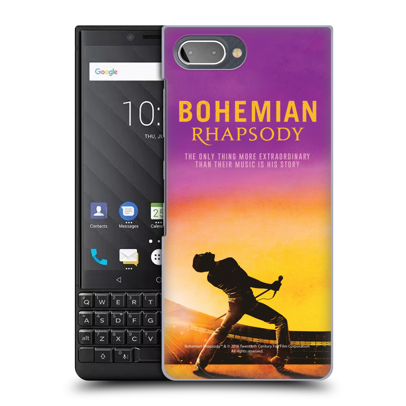 Pouzdro na mobil Blackberry KEY 2 Filmový motiv Bohemian Rhapsody Queen