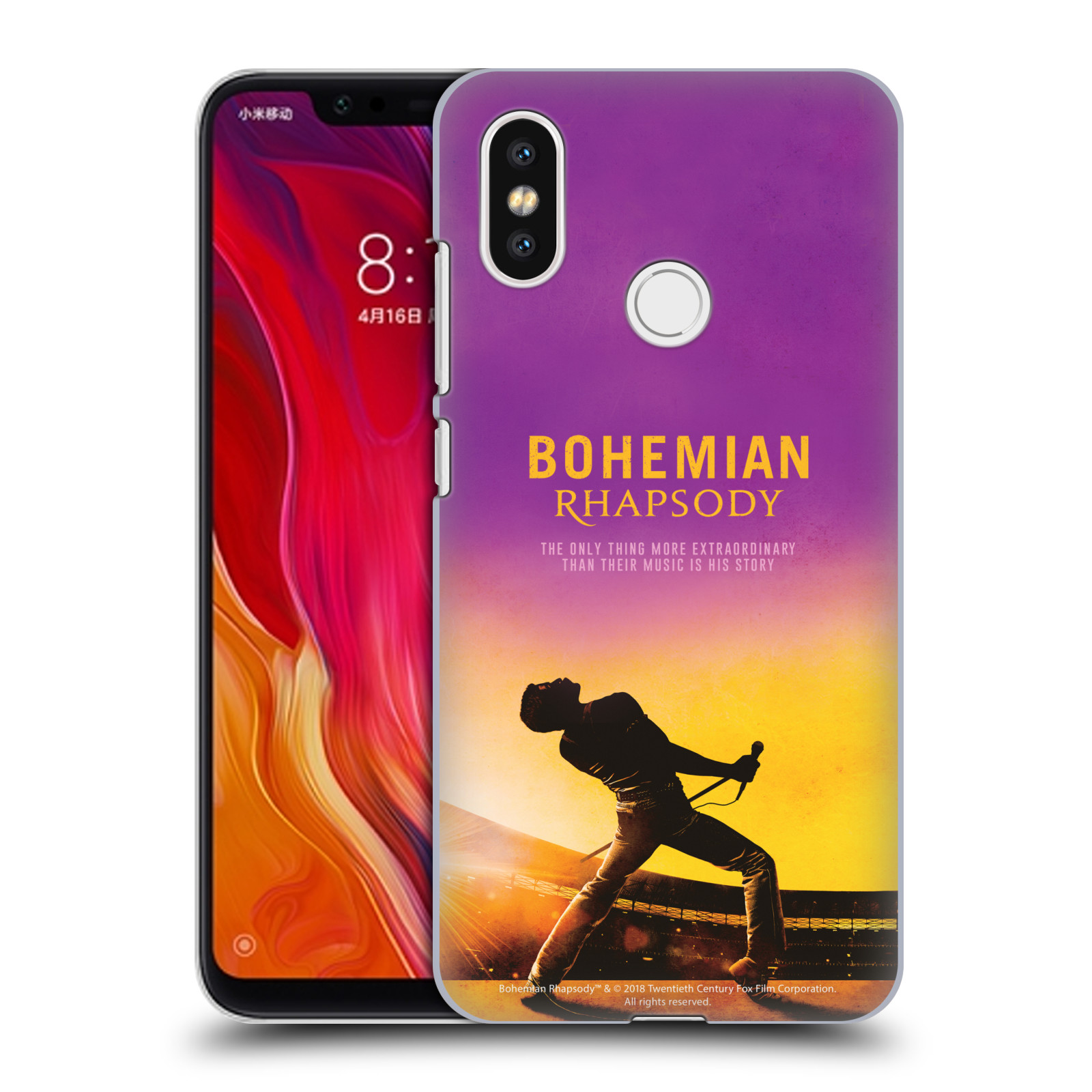 Pouzdro na mobil Xiaomi  Mi 8 Filmový motiv Bohemian Rhapsody Queen