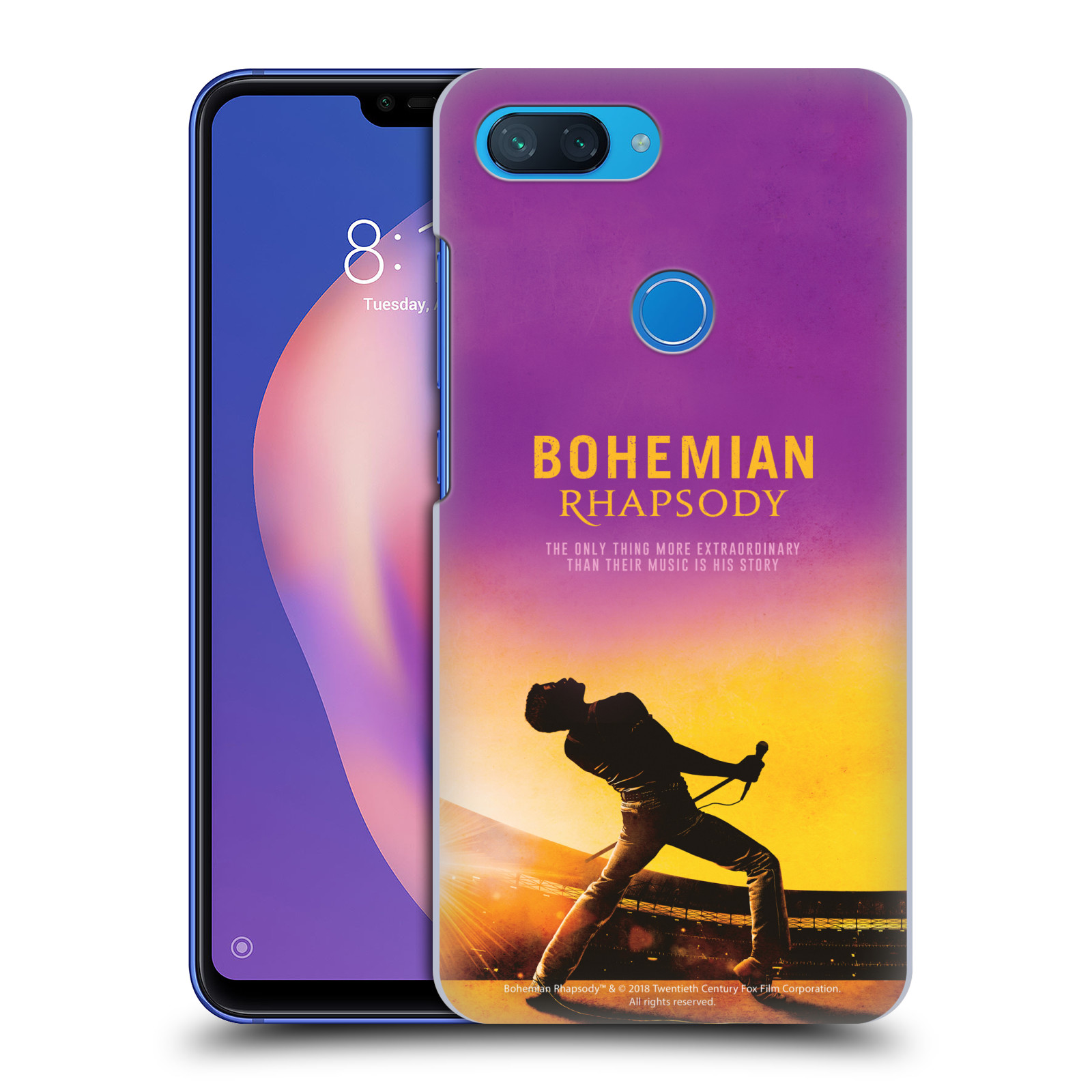Pouzdro na mobil Xiaomi  Mi 8 Lite Filmový motiv Bohemian Rhapsody Queen