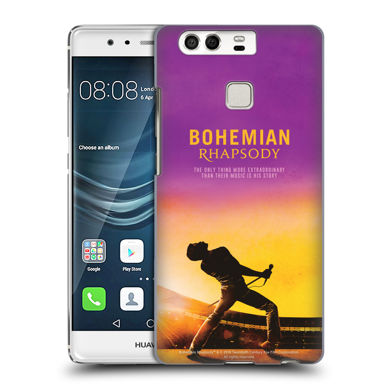 Pouzdro na mobil Huawei P9 / P9 DUAL SIM Filmový motiv Bohemian Rhapsody Queen
