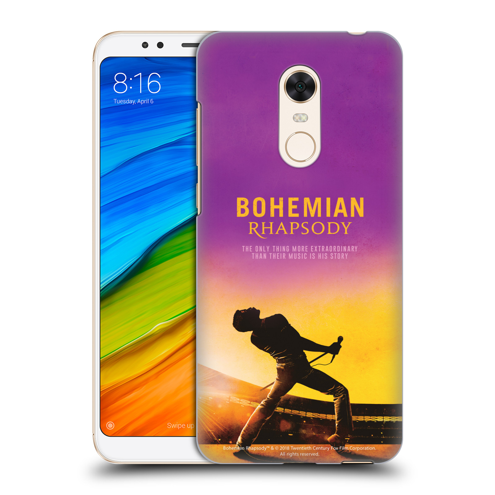 Pouzdro na mobil Xiaomi Redmi 5 PLUS (REDMI 5+) Filmový motiv Bohemian Rhapsody Queen