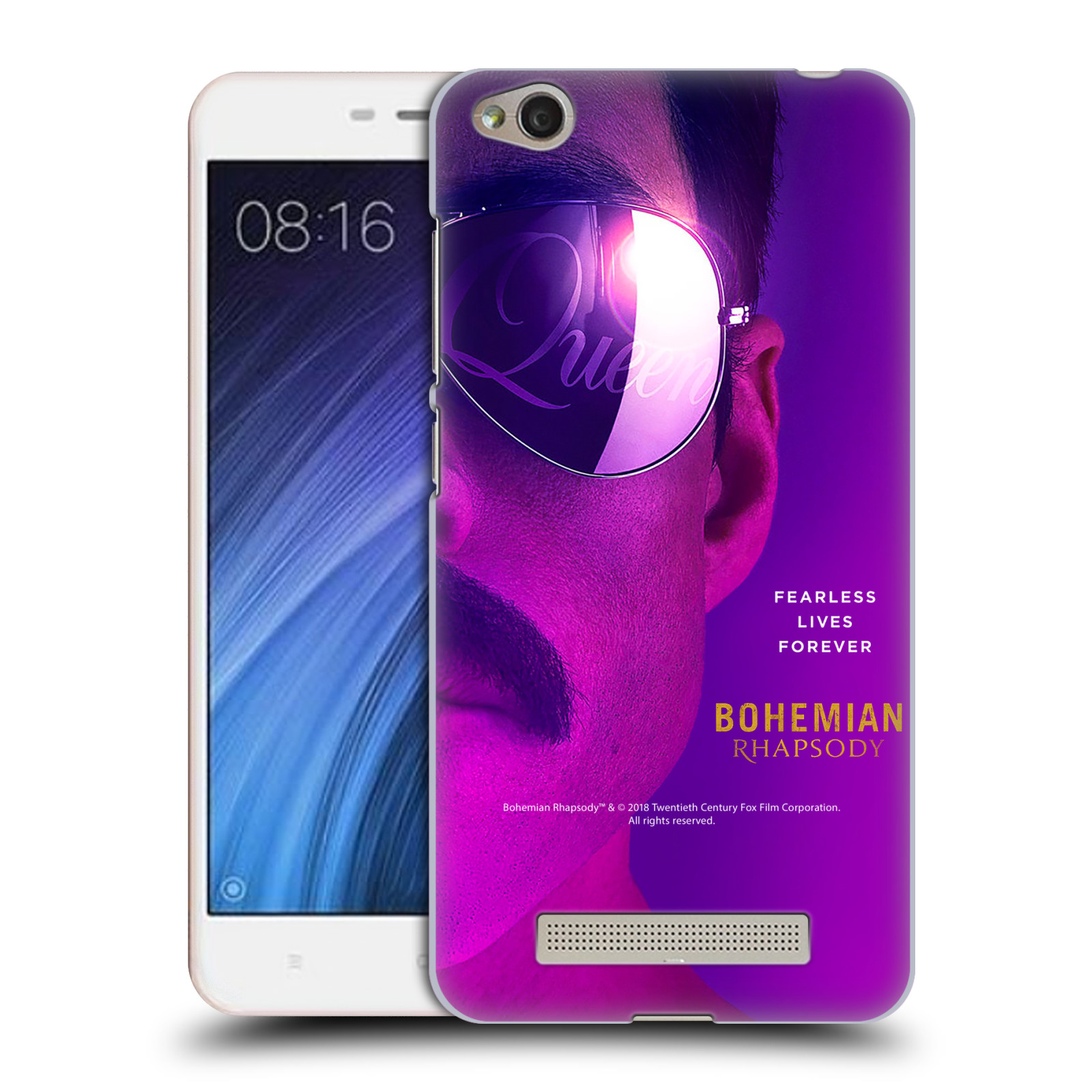 Pouzdro na mobil Xiaomi Redmi 4a Filmový motiv Bohemian Rhapsody Queen Tvář