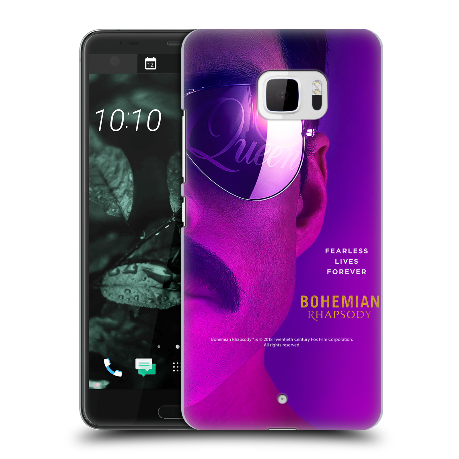 Pouzdro na mobil HTC U Ultra Filmový motiv Bohemian Rhapsody Queen Tvář