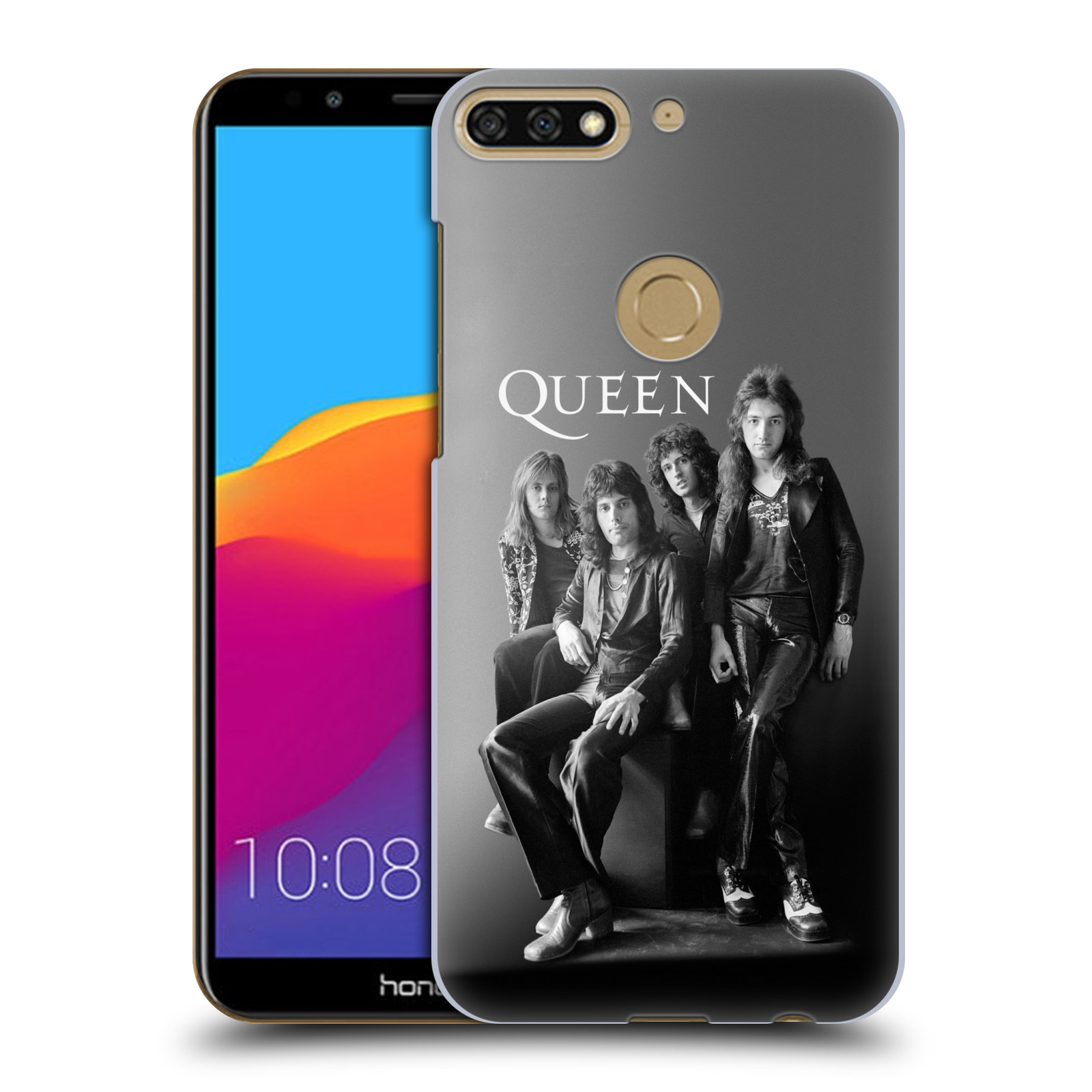 HEAD CASE plastový obal na mobil Honor 7c kapela Queen skupinové foto