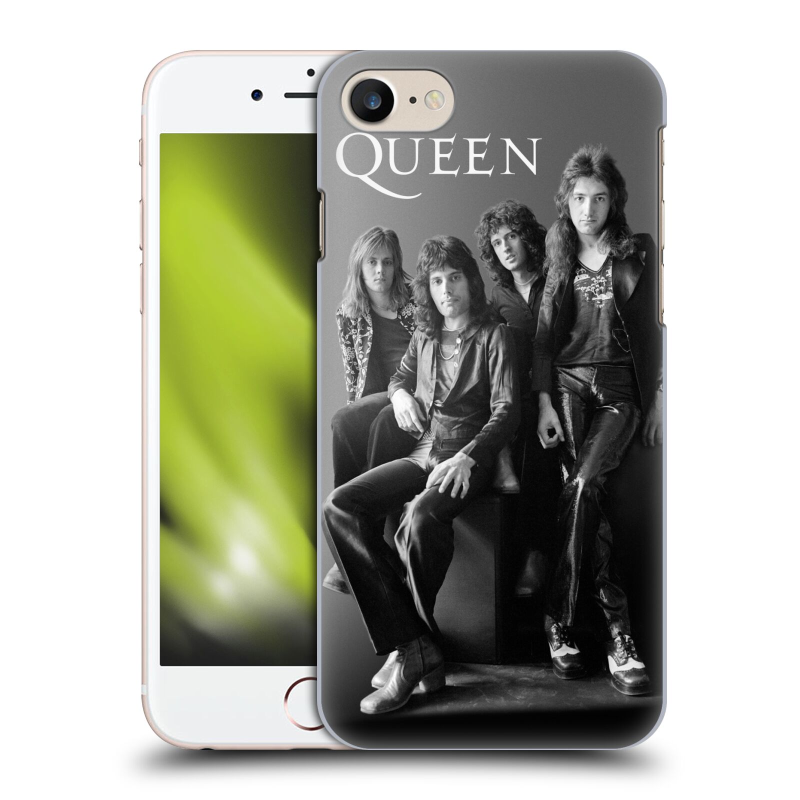 Plastové pouzdro pro mobil Apple Iphone 7/8/SE 2020 kapela Queen skupinové foto