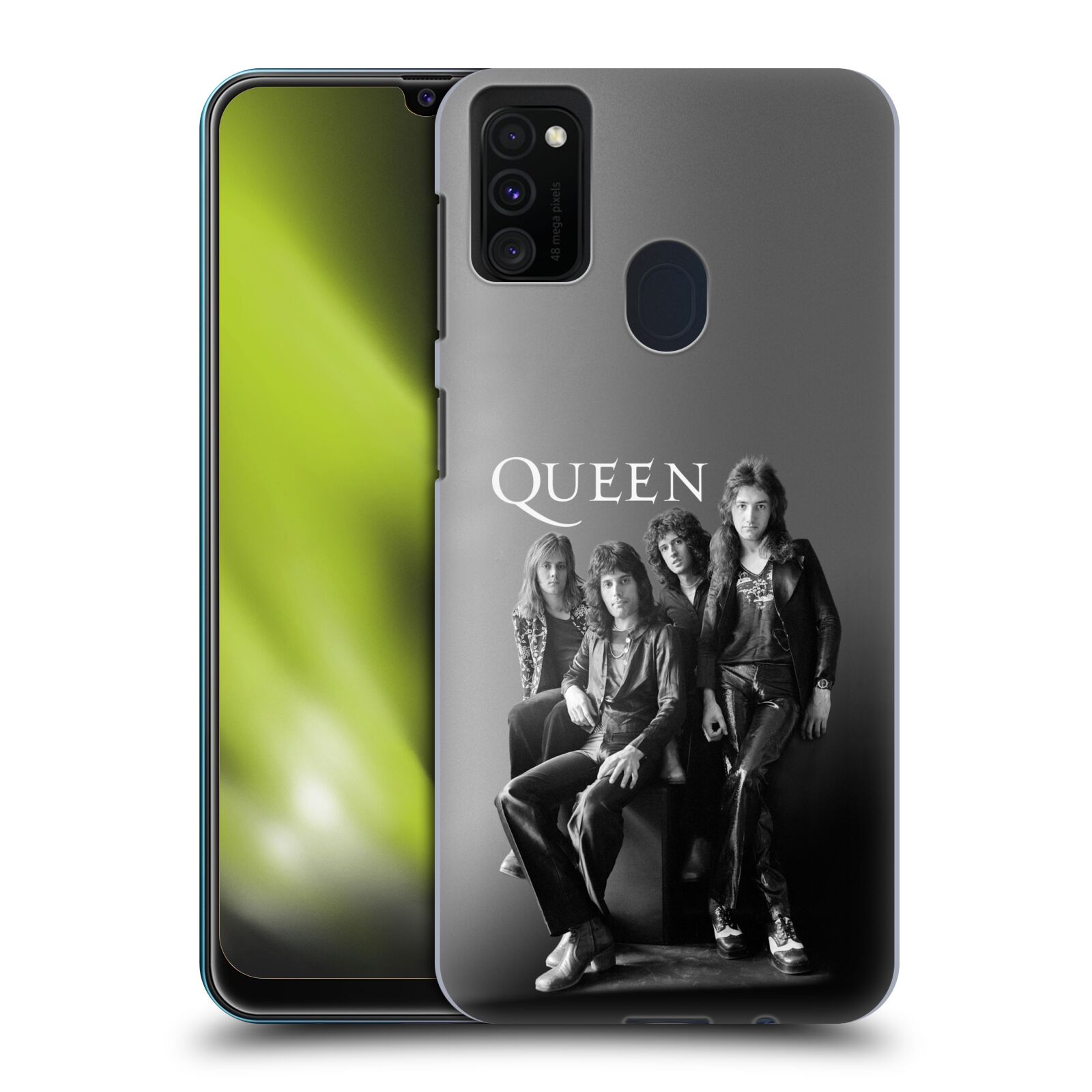 Zadní kryt na mobil Samsung Galaxy M21 kapela Queen skupinové foto
