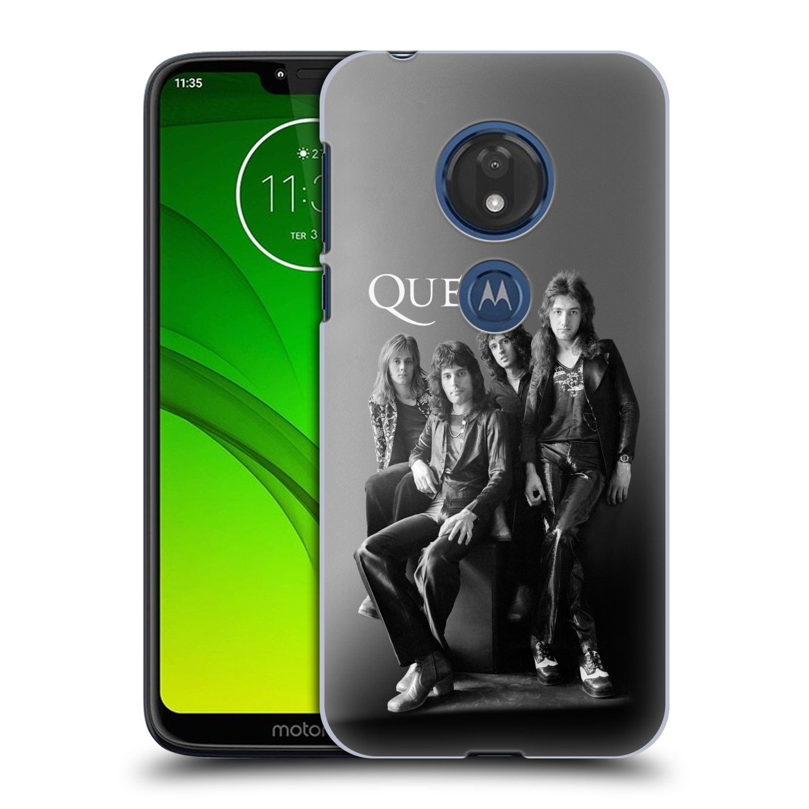 Pouzdro na mobil Motorola Moto G7 Play kapela Queen skupinové foto