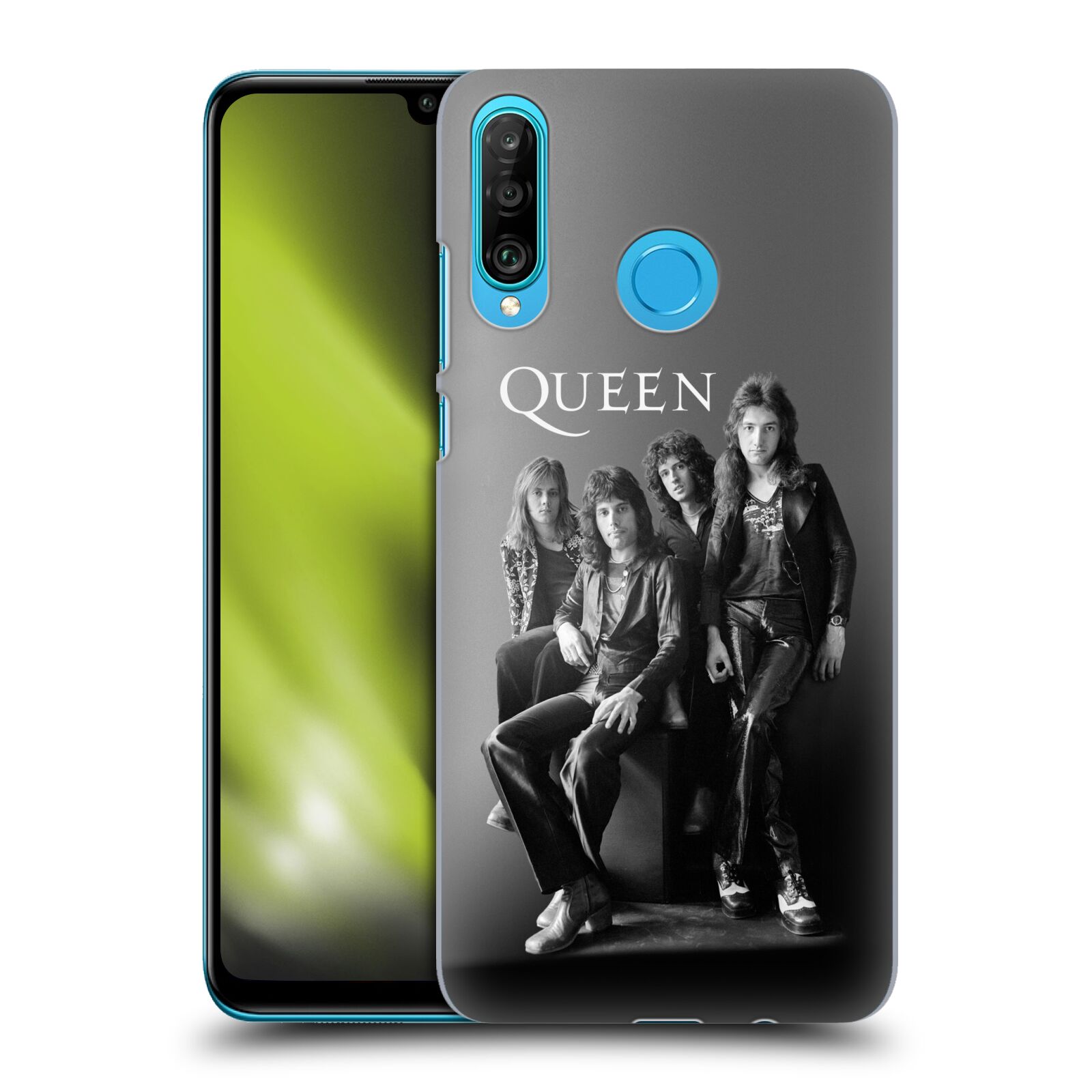 Pouzdro na mobil Huawei P30 LITE - HEAD CASE - kapela Queen skupinové foto