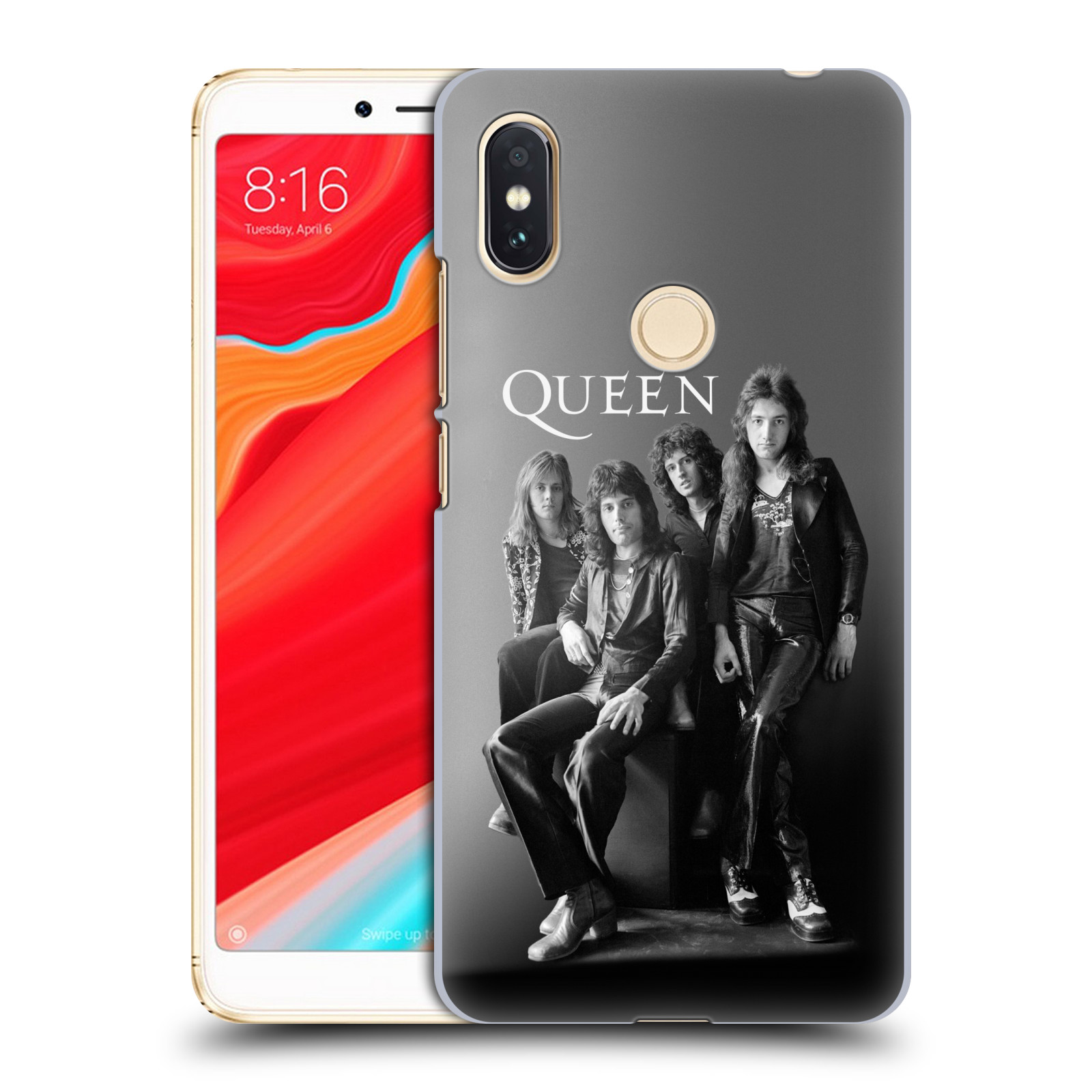 HEAD CASE plastový obal na mobil Xiaomi Redmi S2 kapela Queen skupinové foto
