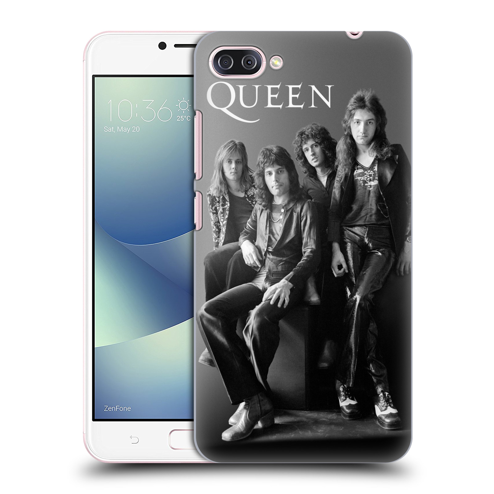 HEAD CASE plastový obal na mobil Asus Zenfone 4 MAX ZC554KL kapela Queen skupinové foto