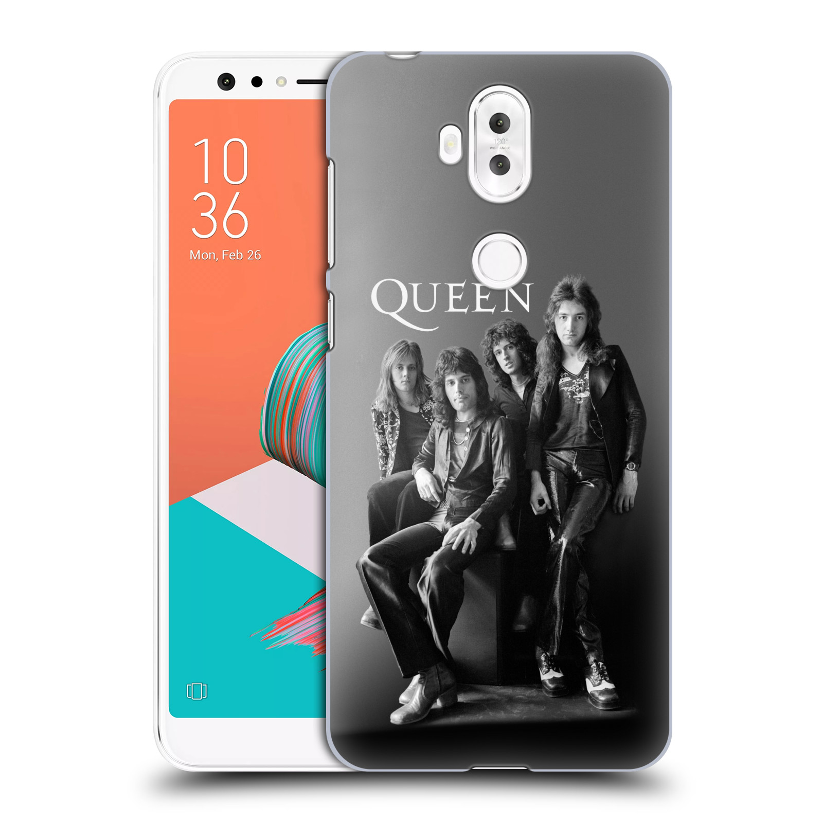 HEAD CASE plastový obal na mobil Asus Zenfone 5 LITE ZC600KL kapela Queen skupinové foto