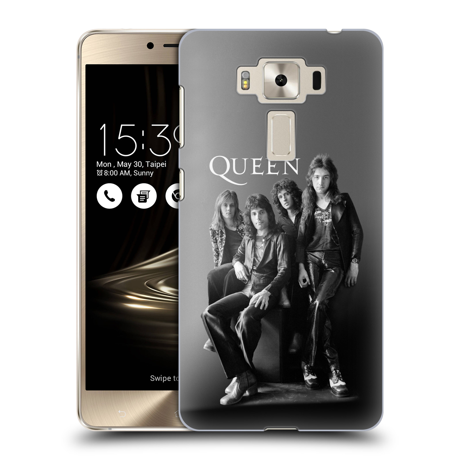 HEAD CASE plastový obal na mobil Asus Zenfone 3 DELUXE ZS550KL kapela Queen skupinové foto