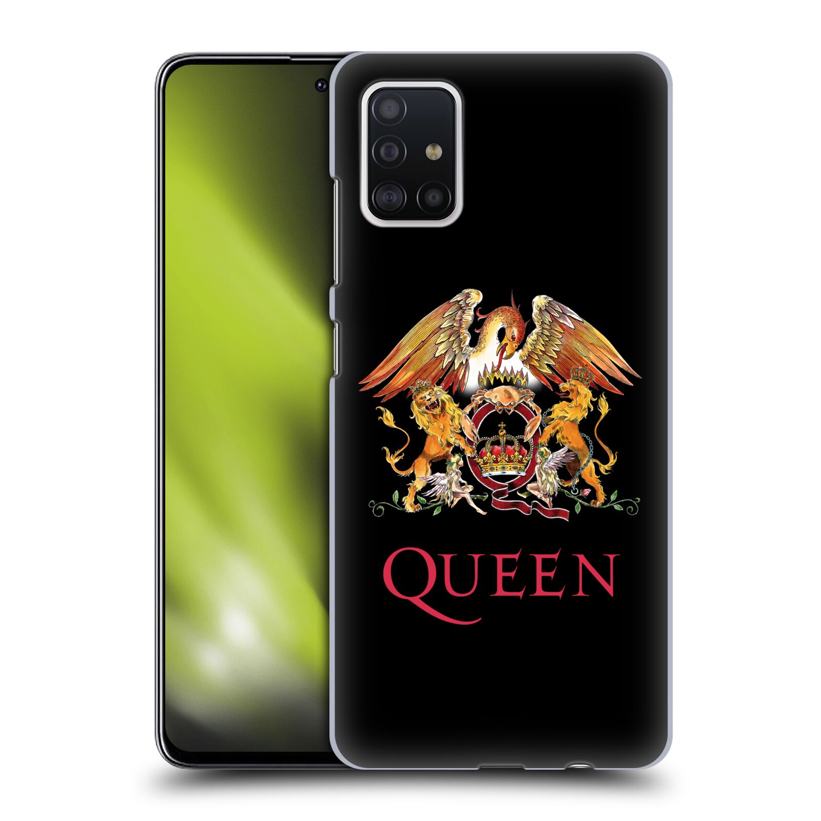 Pouzdro na mobil Samsung Galaxy A51 - HEAD CASE - kapela Queen znak